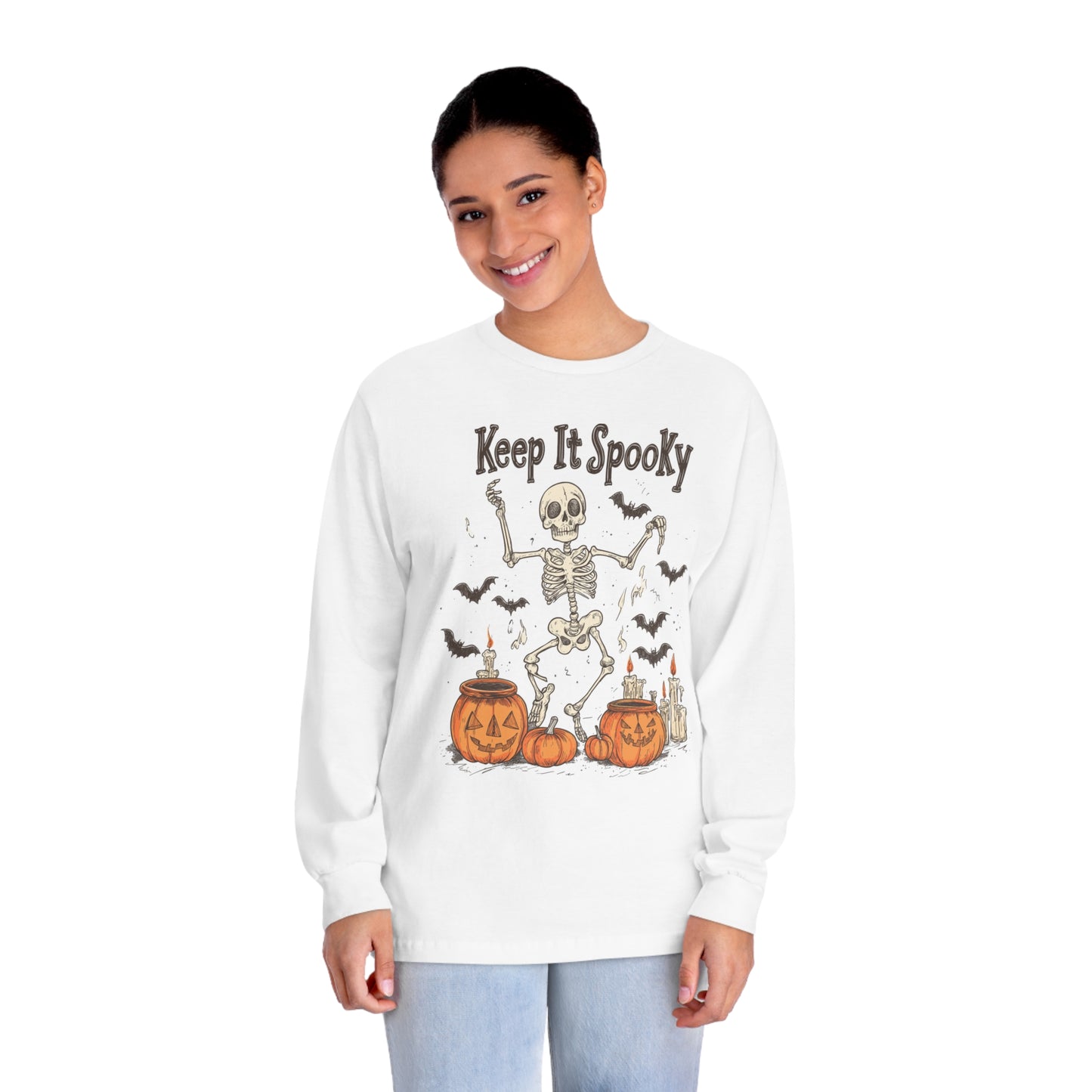 Spooky Cute Unisex Classic Long Sleeve T-Shirt
