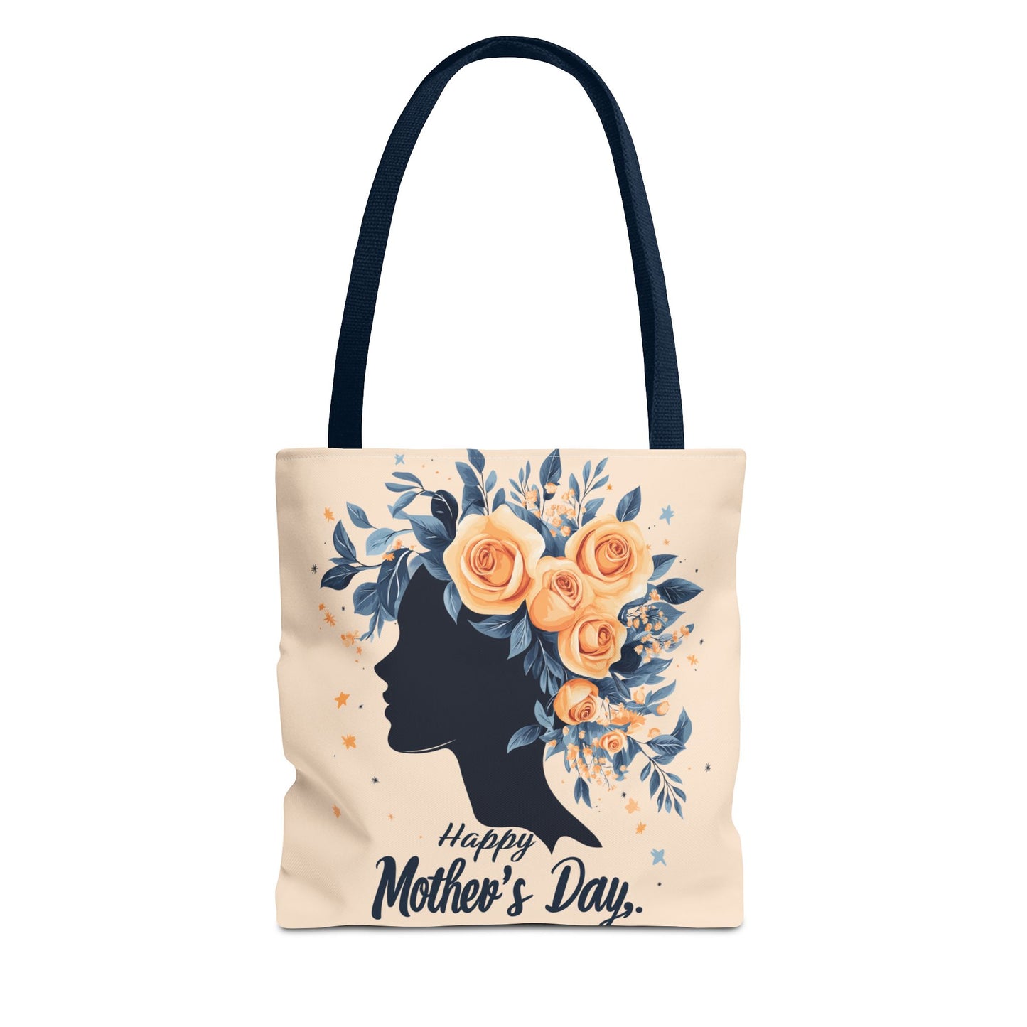 Happy Mother's Day Floral Tote Bag – Perfect Gift for Moms and Caregivers