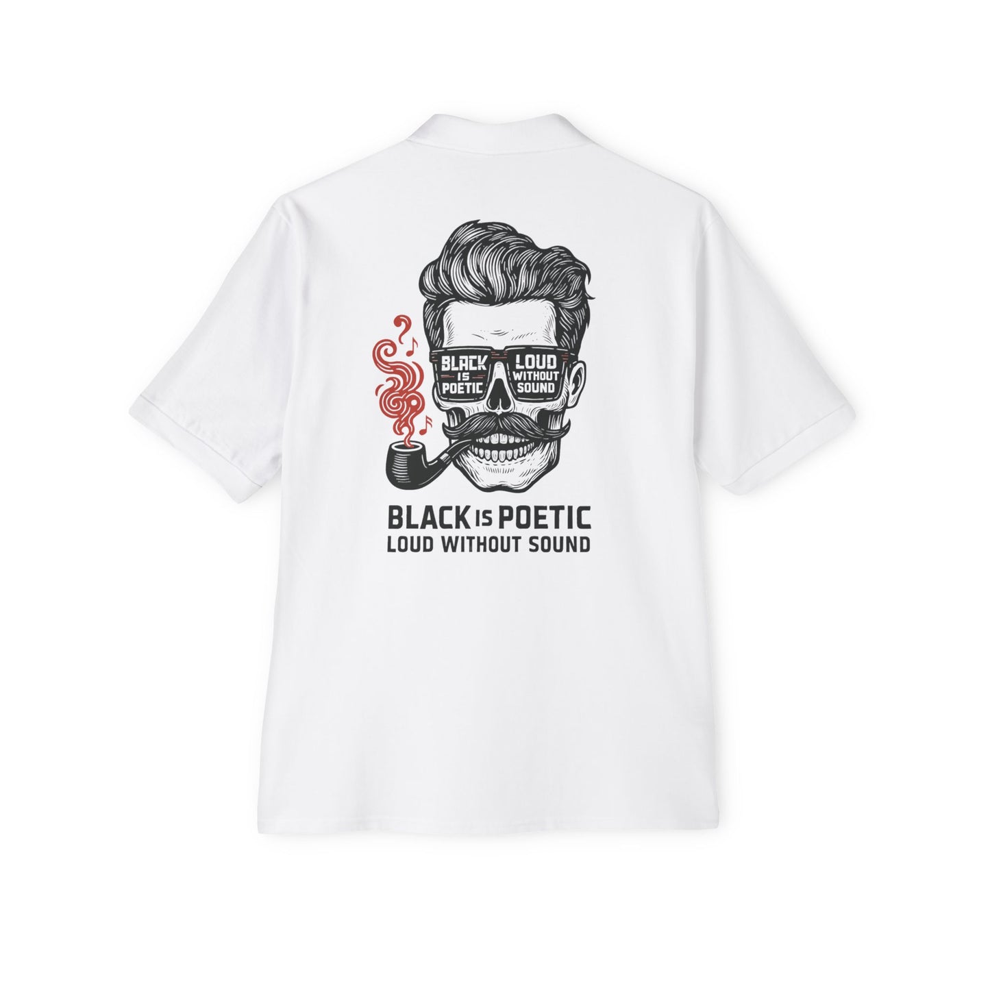 Stylish Graphic Polo Shirt, Casual Wear, Unique Gift for Men, Summer Fashion, Father's Day Shirt