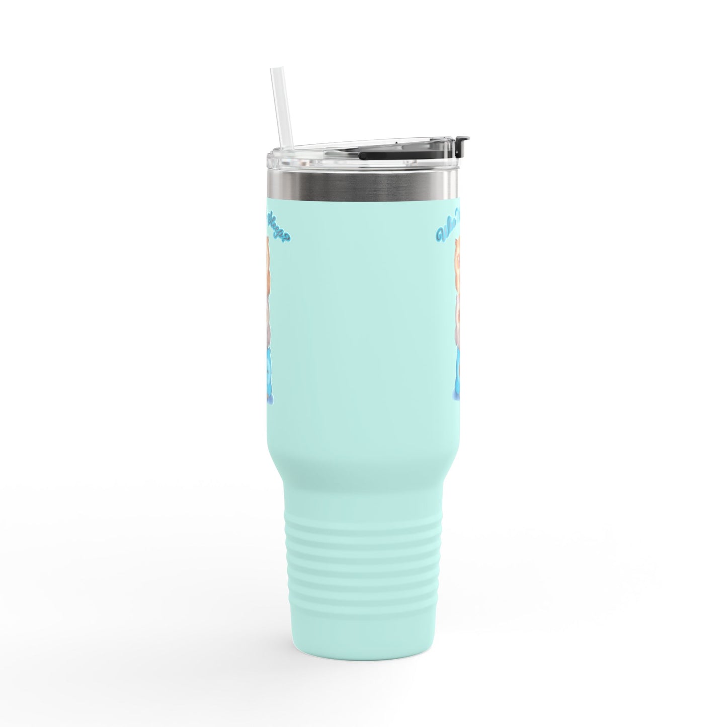 Cute Owl Insulated Travel Mug - 40oz, Perfect for Coffee Lovers