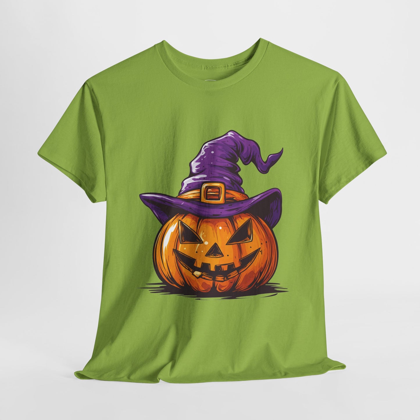 Pumpkin T-shirt - Halloween Tee - Unisex Heavy Cotton Tee - Spooky t-shirt