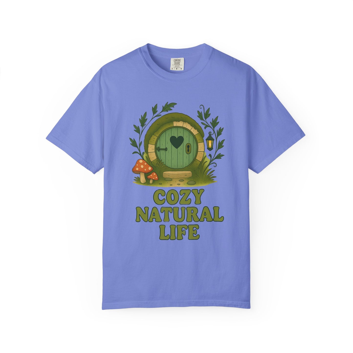 Cozy Natural Life T-Shirt, Eco-Friendly Tee, Nature Lover Shirt, Unique Gift for Adventurers, Casual Wear for All Seasons