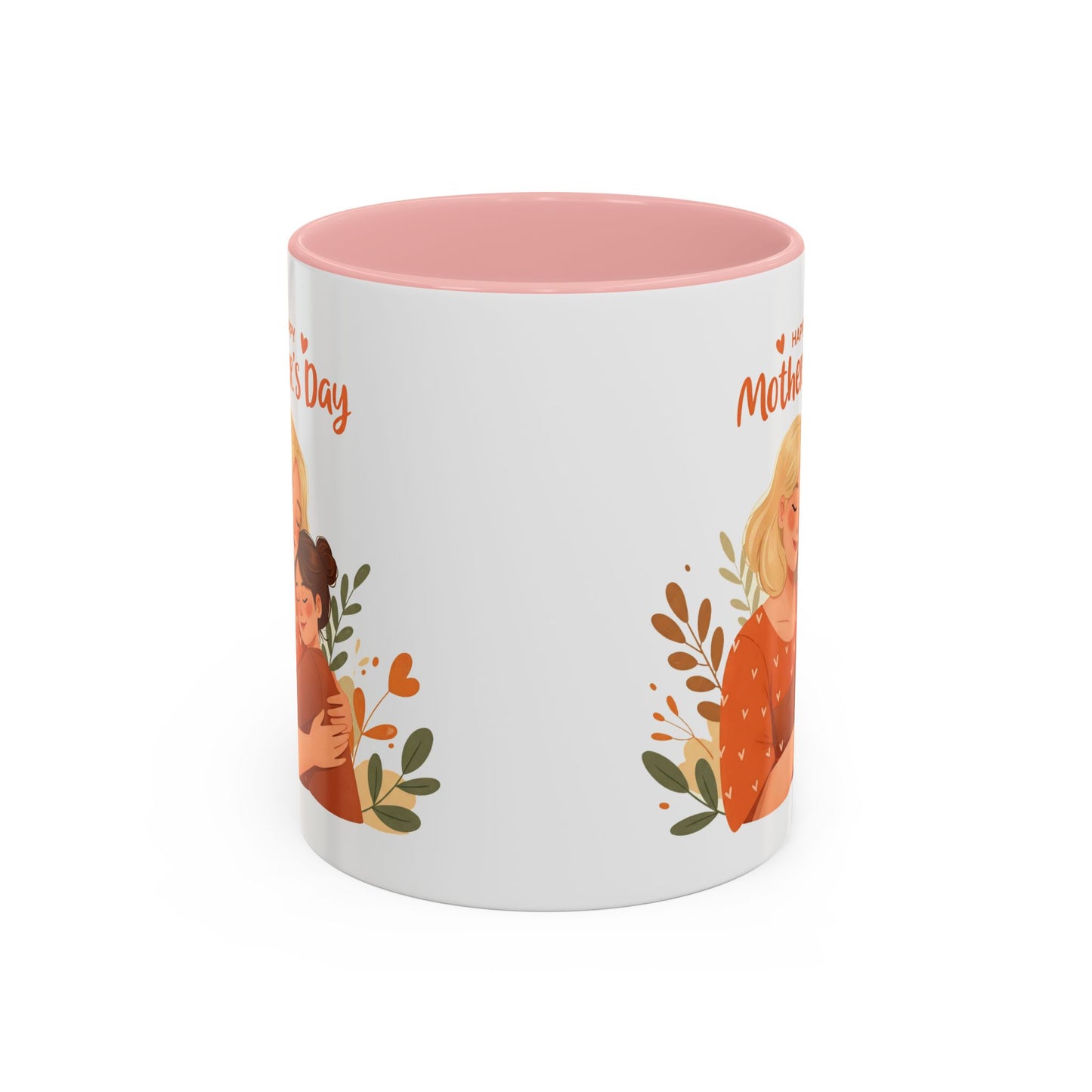 Happy Mother's Day Accent Coffee Mug - 11oz & 15oz, Perfect Gift for Moms