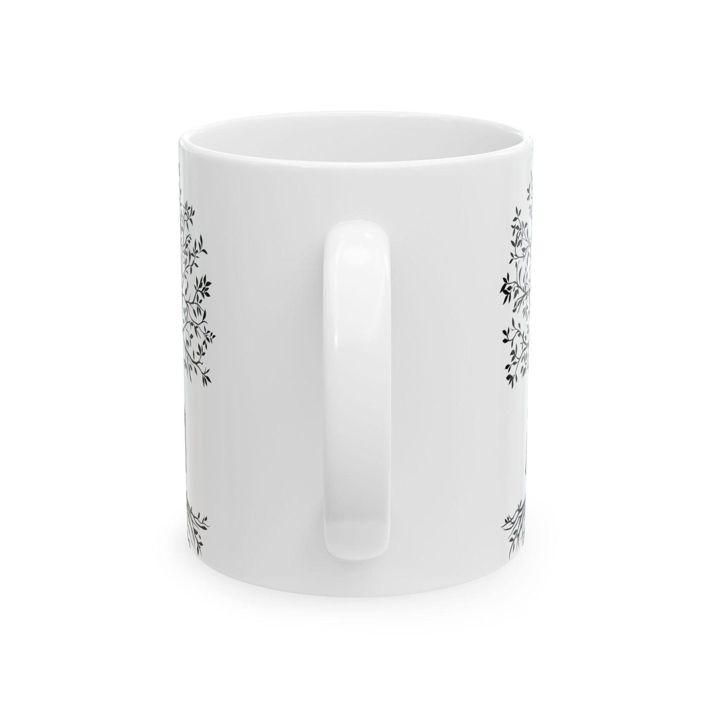 Whimsical Tree Silhouette Ceramic Mug - Perfect for Nature Lovers and Gift Giving - Mother's day gift - Birthday Gift