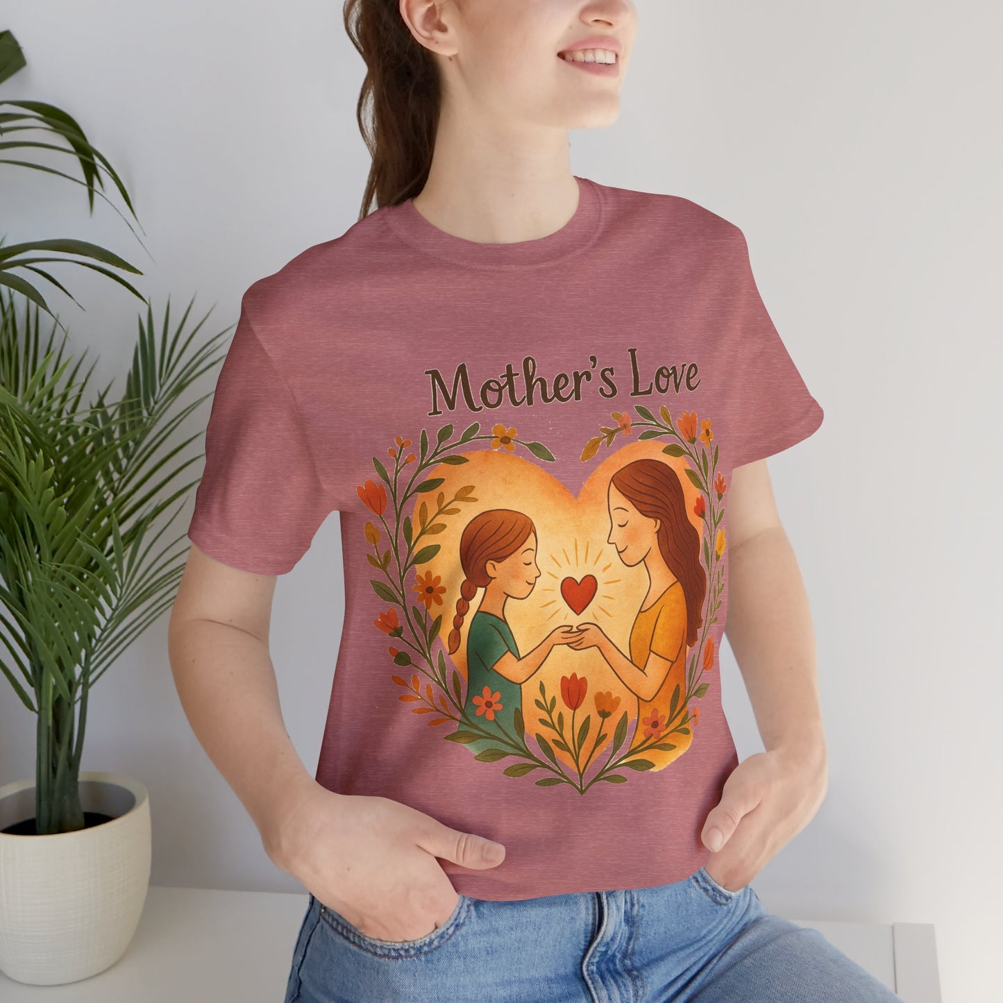 Mother's Love Graphic Tee - Lightweight Fabric T-shirt - Mother's Day Gift - Birthday Gift