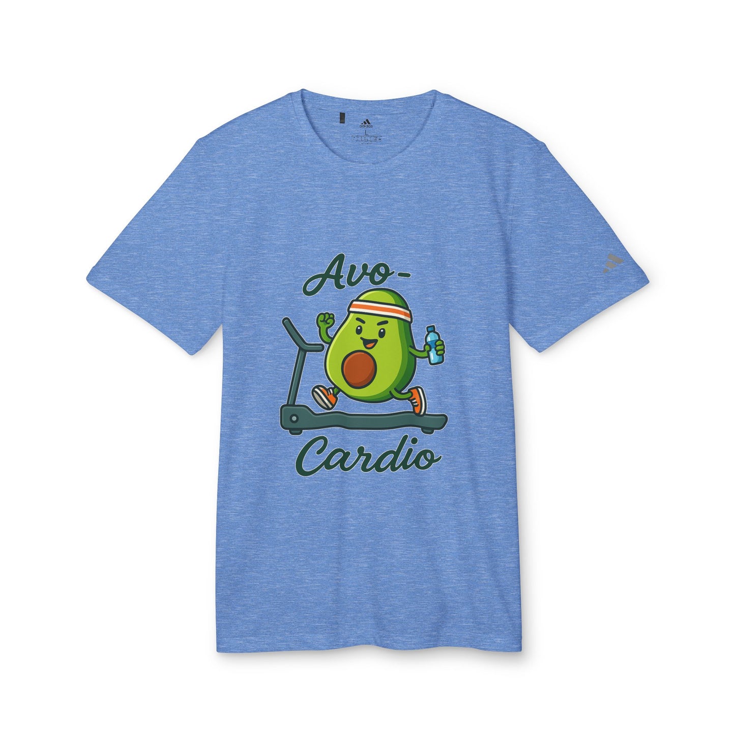 Funny Adidas Avocado Cardio T-Shirt, Unisex Workout Tee, Perfect Gift for Fitness Lovers, Gym Wear, Casual Style, Fitness Enthusiast Apparel