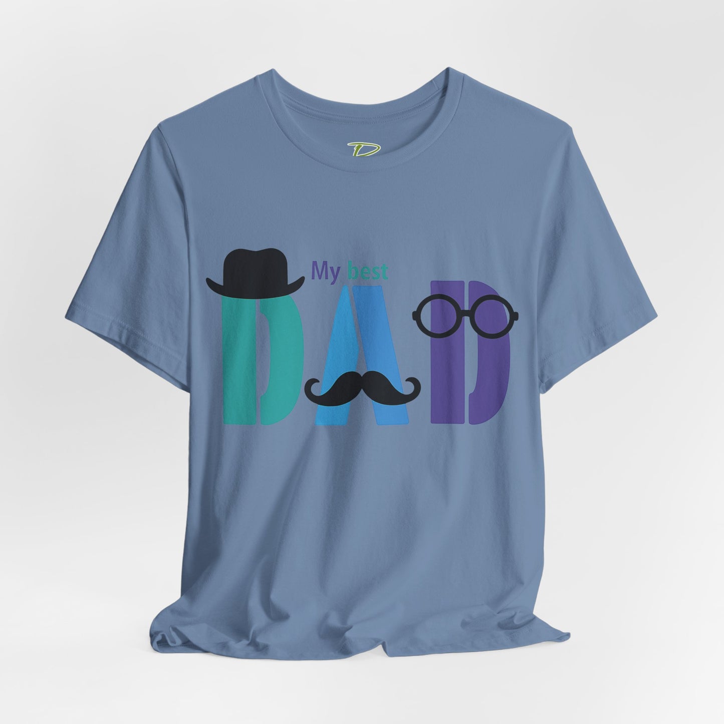 My Best Dad Tee, Father's Day Gift, Dad Shirt, Gift for Dad, Casual Wear, Birthday Gift for Dad