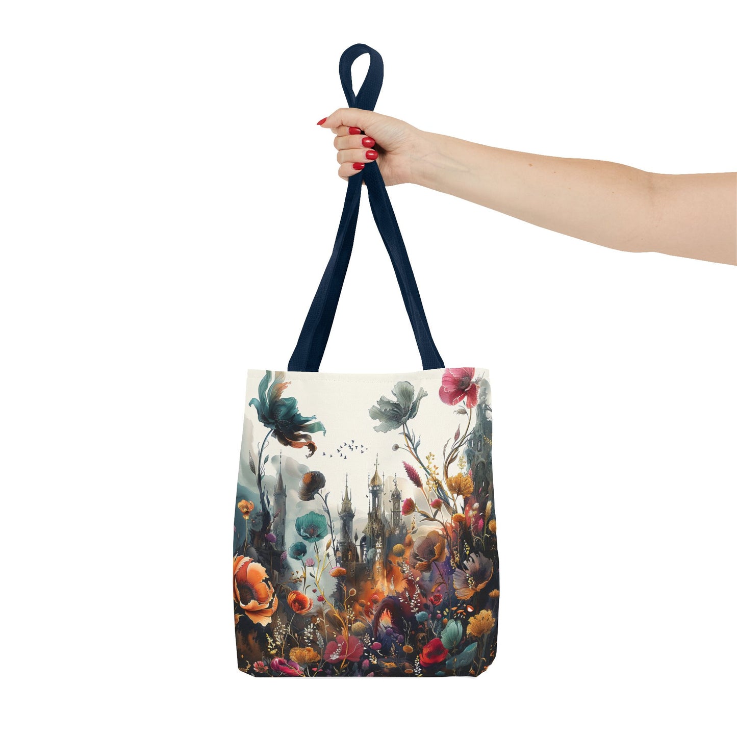 Nature and Castle Tote Bag - Two side print
