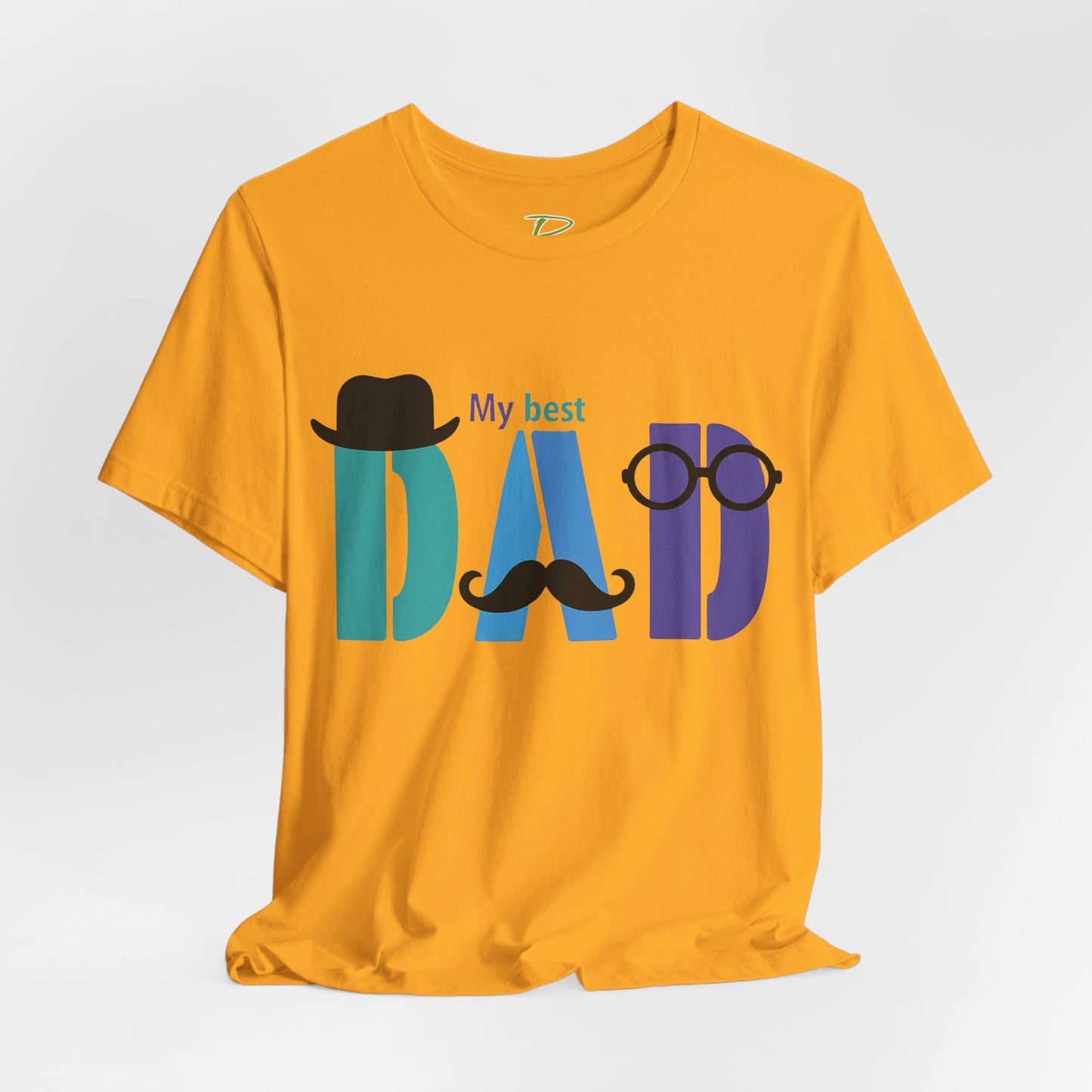 My Best Dad Tee, Father's Day Gift, Dad Shirt, Gift for Dad, Casual Wear, Birthday Gift for Dad