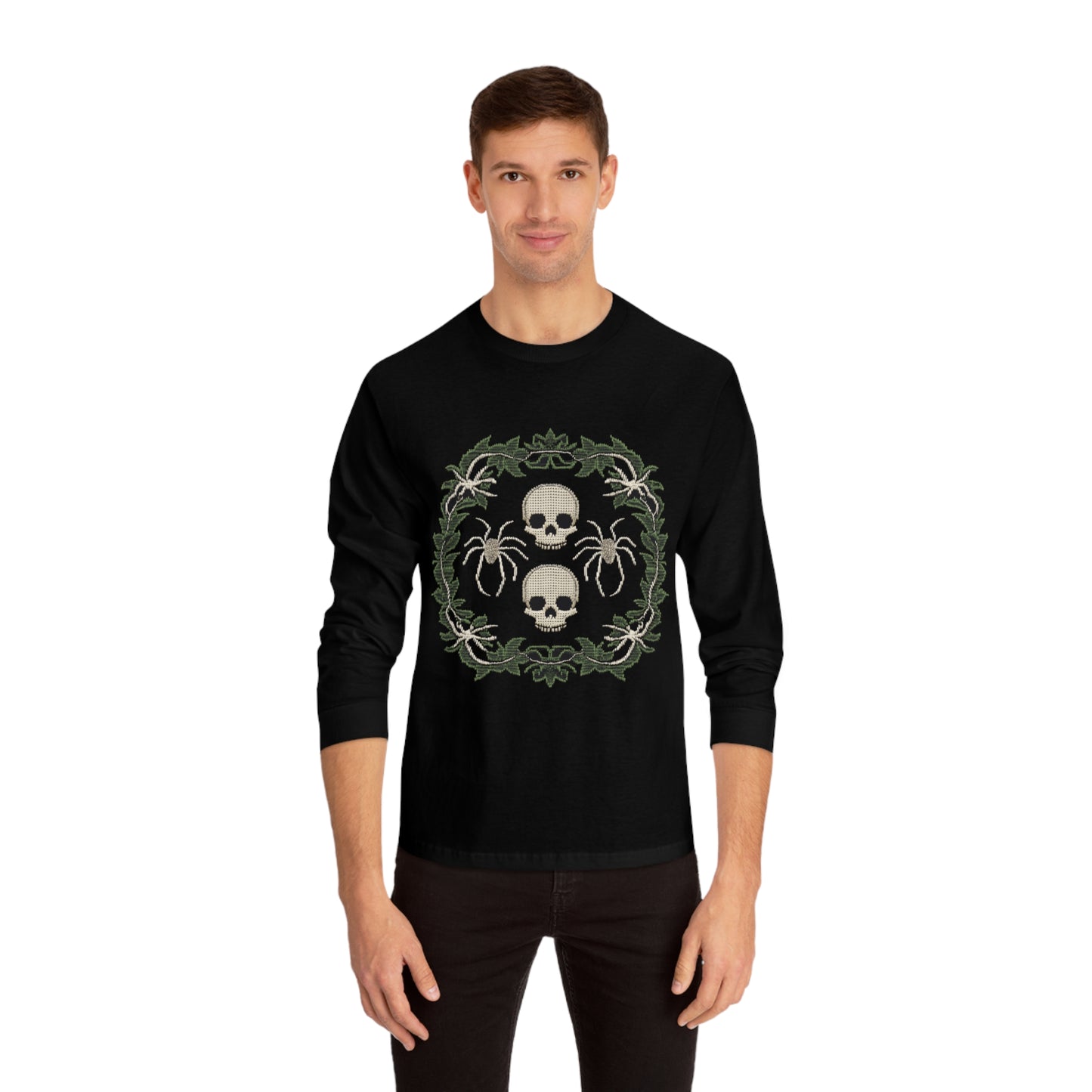 Halloween Unisex Classic Long Sleeve Shirt - Spooky Long Sleeve Tee