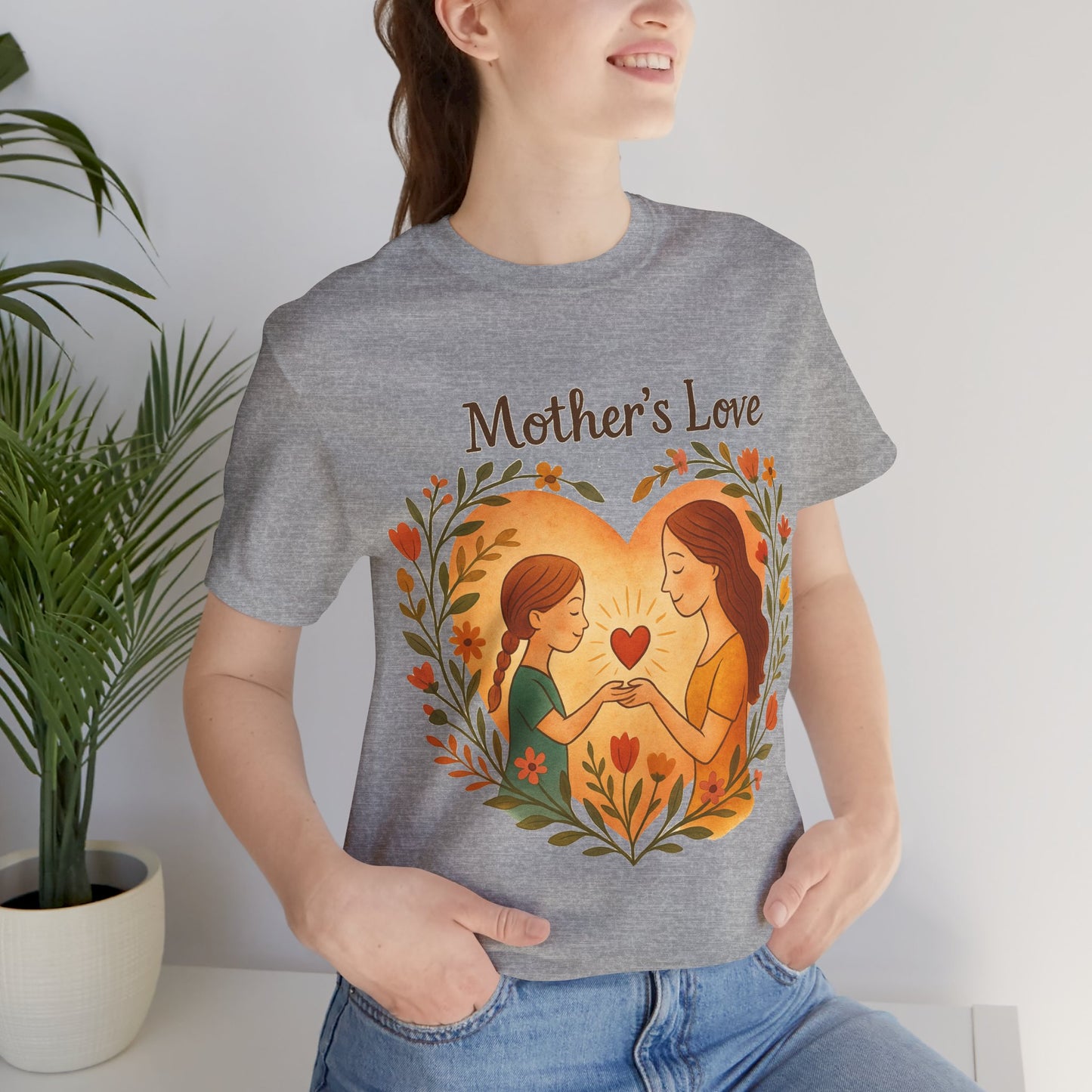 Mother's Love Graphic Tee - Lightweight Fabric T-shirt - Mother's Day Gift - Birthday Gift