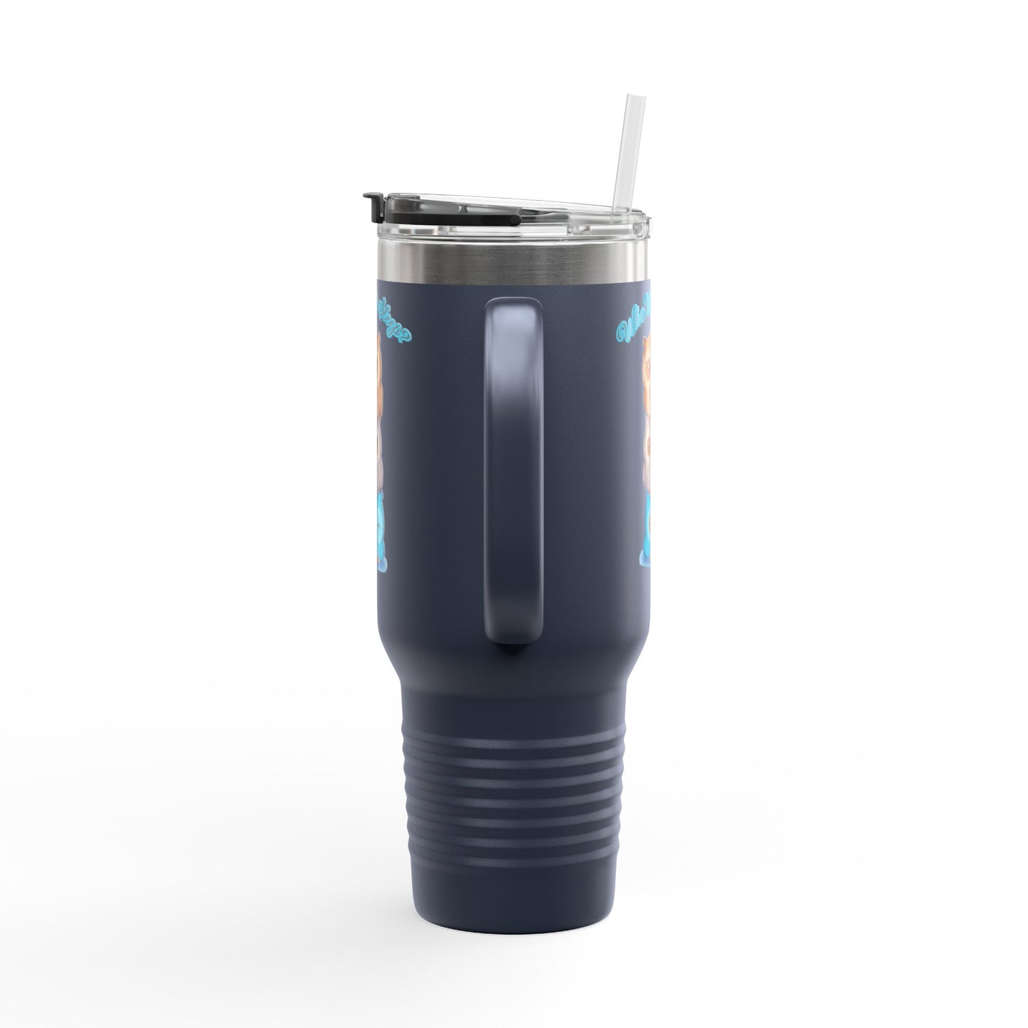 Cute Owl Insulated Travel Mug - 40oz, Perfect for Coffee Lovers