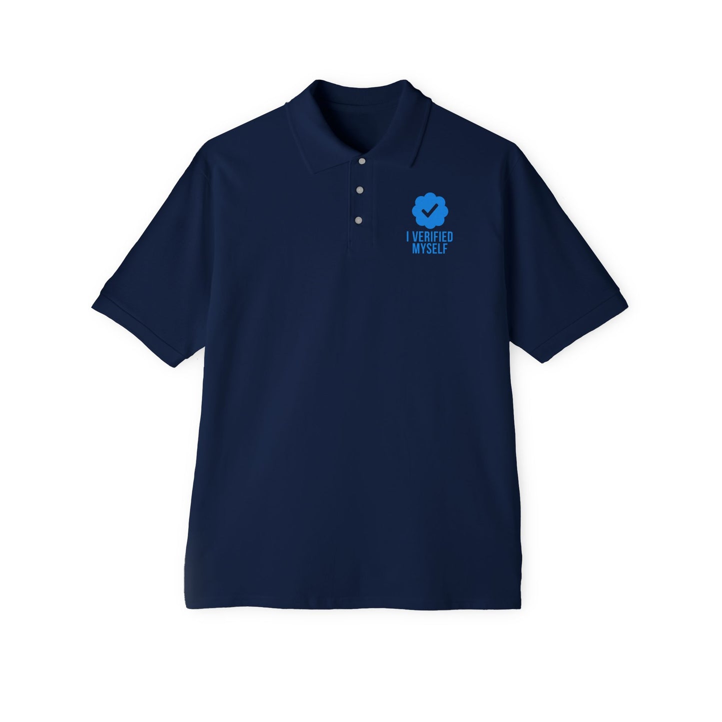 Statement Men's Polo - Casual Style, Everyday Wear, Gift for Him, Weekend Outings, Father's Day Gift