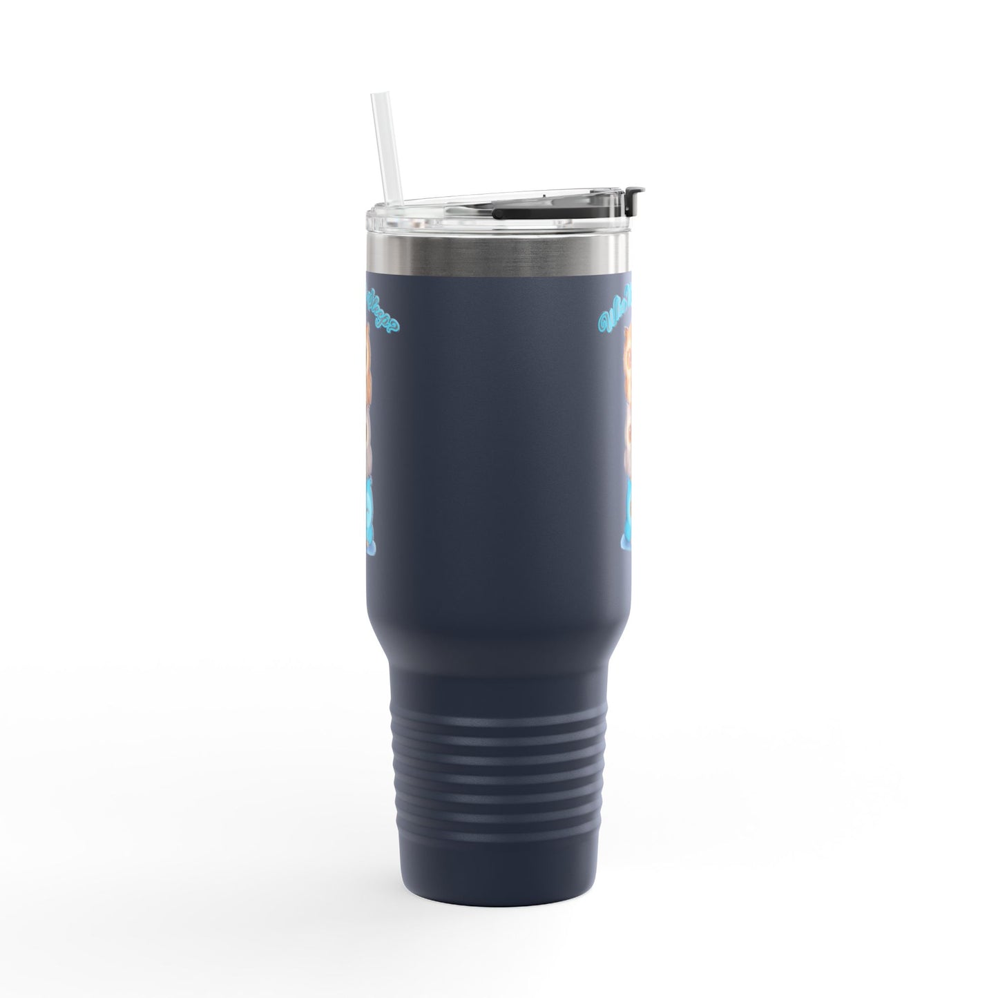 Cute Owl Insulated Travel Mug - 40oz, Perfect for Coffee Lovers