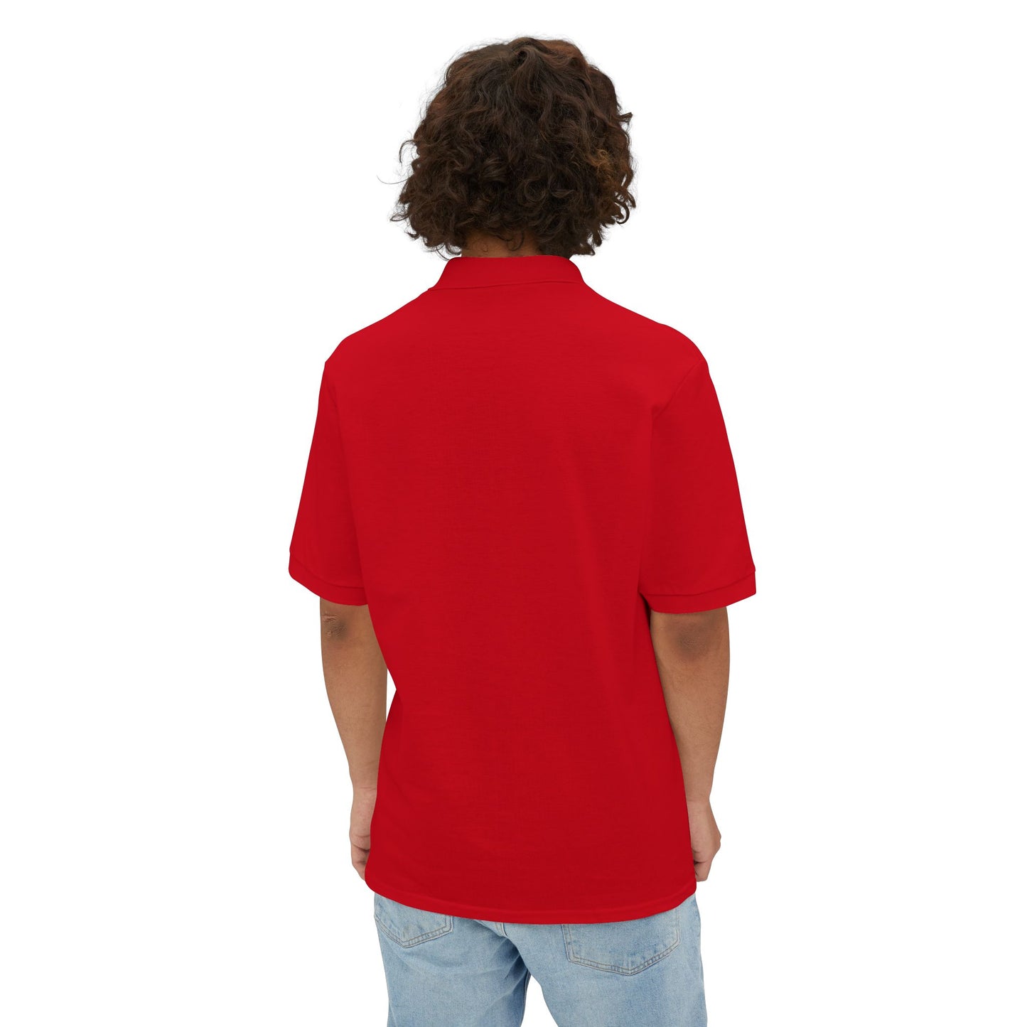Kangaroo Golf Polo Shirt – Fun Tropical Men's Summer Polo, Casual Outfit, Gift for Him