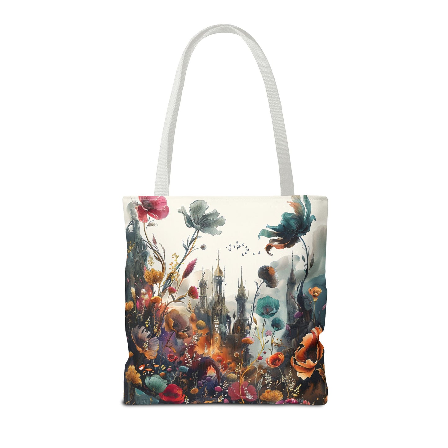 Nature and Castle Tote Bag - Two side print