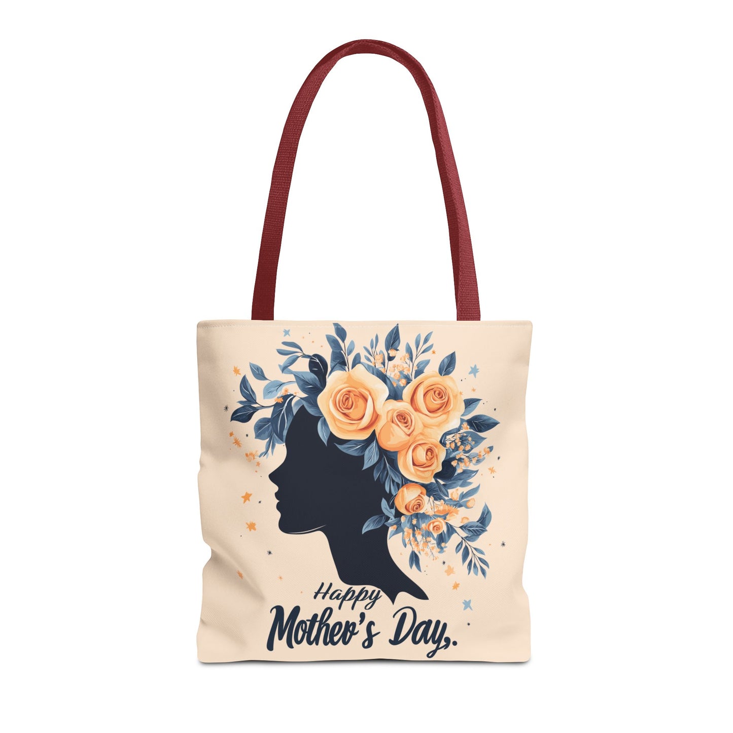 Happy Mother's Day Floral Tote Bag – Perfect Gift for Moms and Caregivers
