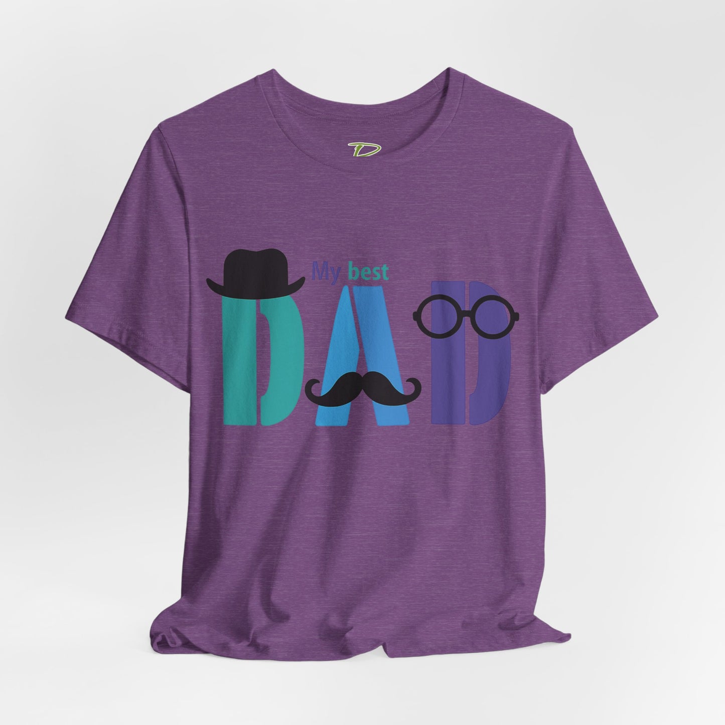 My Best Dad Tee, Father's Day Gift, Dad Shirt, Gift for Dad, Casual Wear, Birthday Gift for Dad