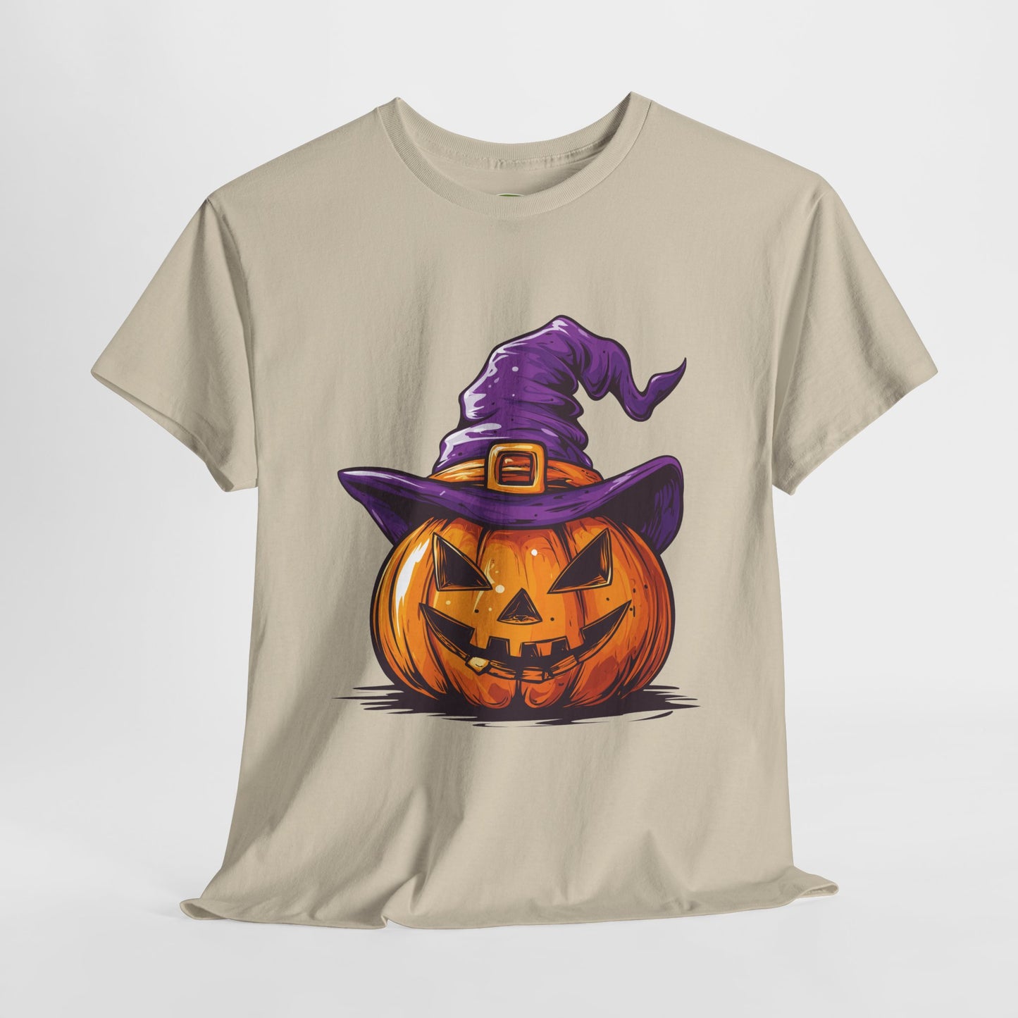 Pumpkin T-shirt - Halloween Tee - Unisex Heavy Cotton Tee - Spooky t-shirt