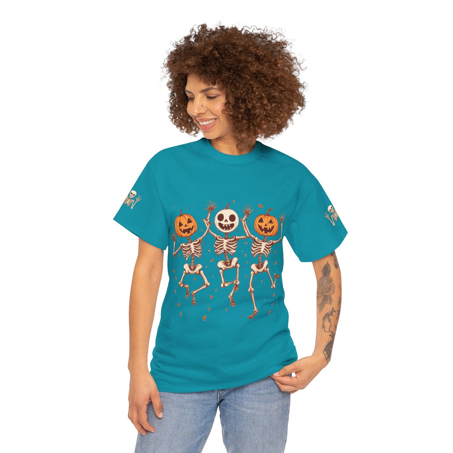 Halloween T-shirt - Unisex Heavy Cotton Tee
