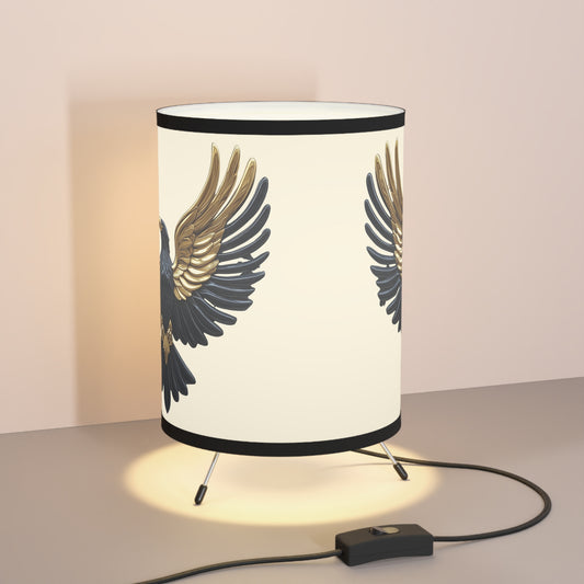 Eagle Tripod Lamp with High-Res Printed Shade, US\CA plug