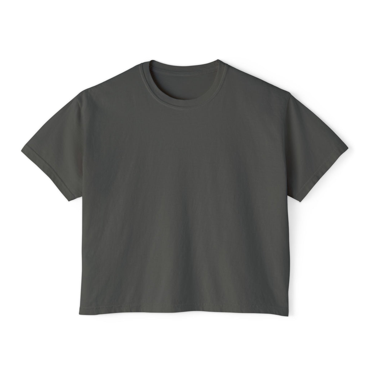 Artistic Women's Boxy Tee - Modern Graphic Top for Casual Style