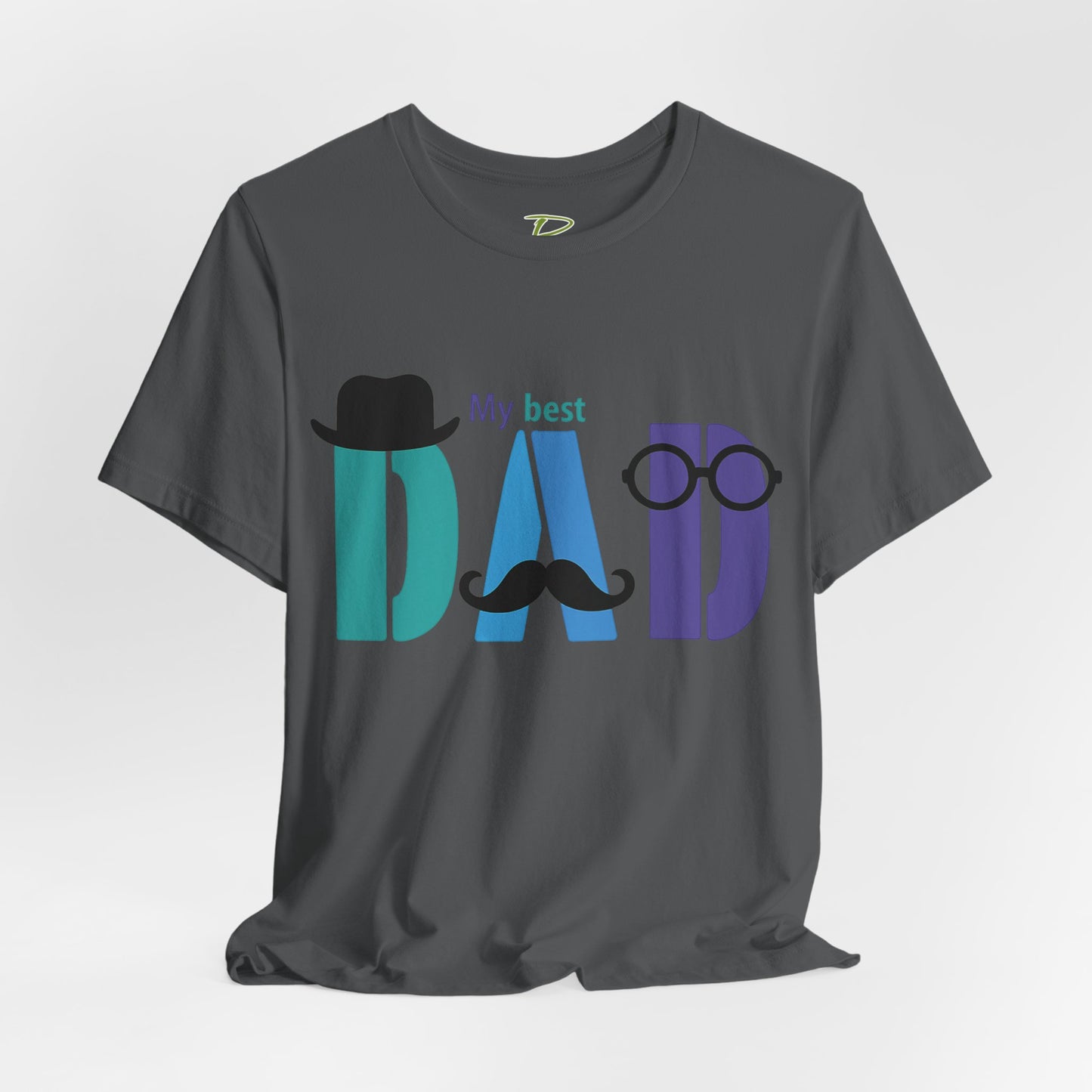 My Best Dad Tee, Father's Day Gift, Dad Shirt, Gift for Dad, Casual Wear, Birthday Gift for Dad
