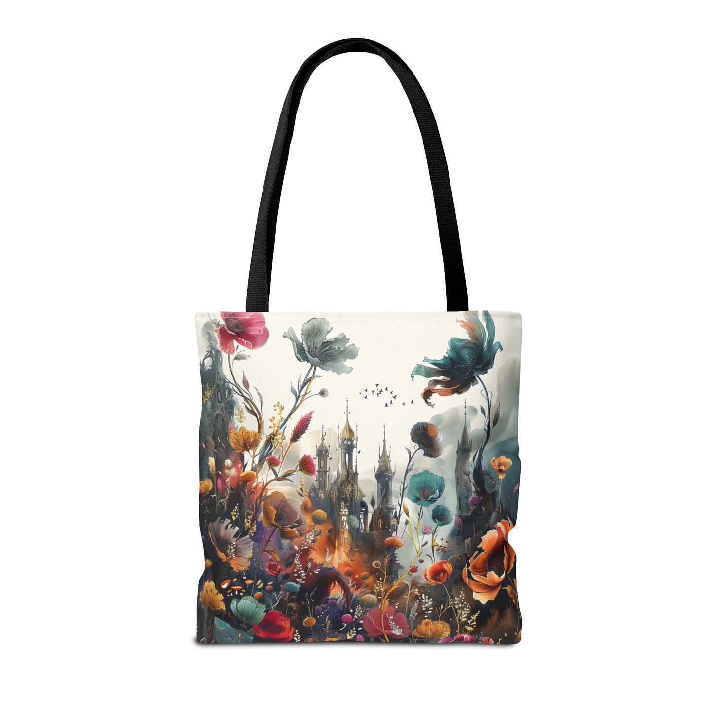 Nature and Castle Tote Bag - Two side print