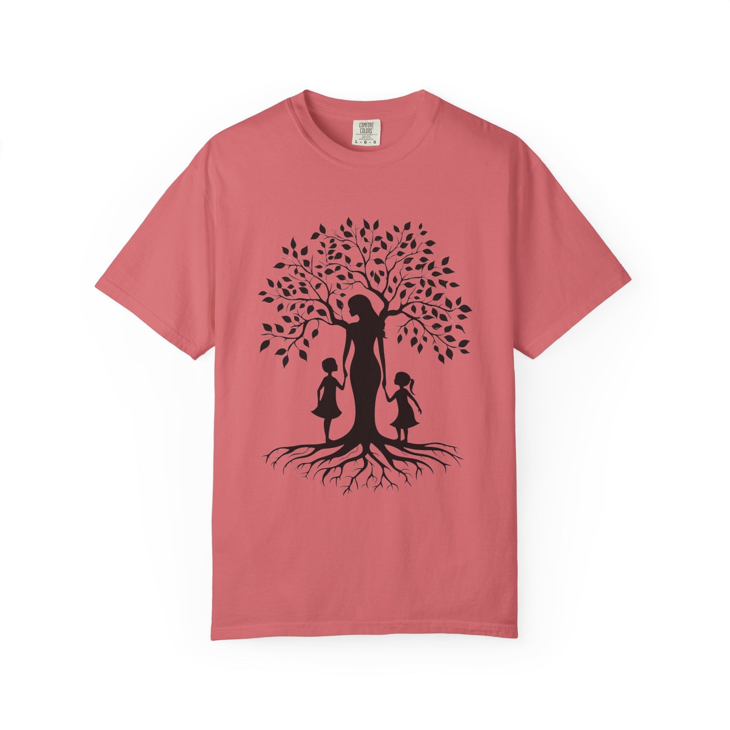 Nature-Inspired T-Shirt with Mom and Kids Design - Mother's day Gift - Birthday Gift