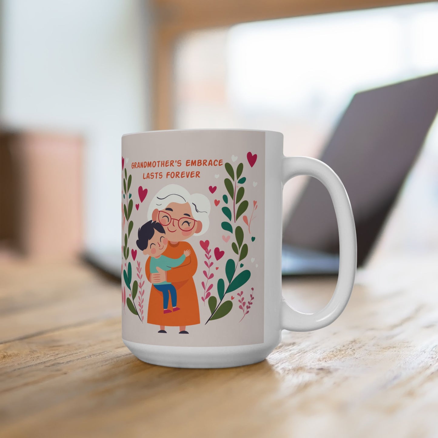 Loving Grandparents Ceramic Mug – Heartwarming Gift for Family - Grandma Gift - Birthday Gift