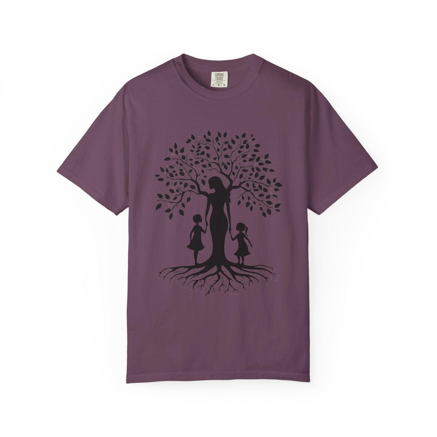 Nature-Inspired T-Shirt with Mom and Kids Design - Mother's day Gift - Birthday Gift