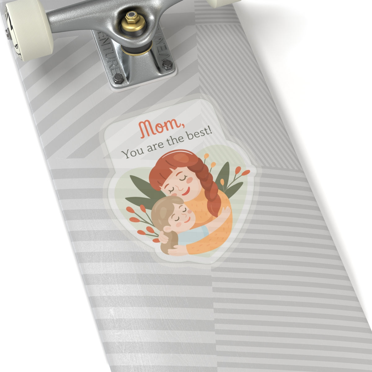 Mom Appreciation Kiss-Cut Sticker - Heartwarming Design for Gifts