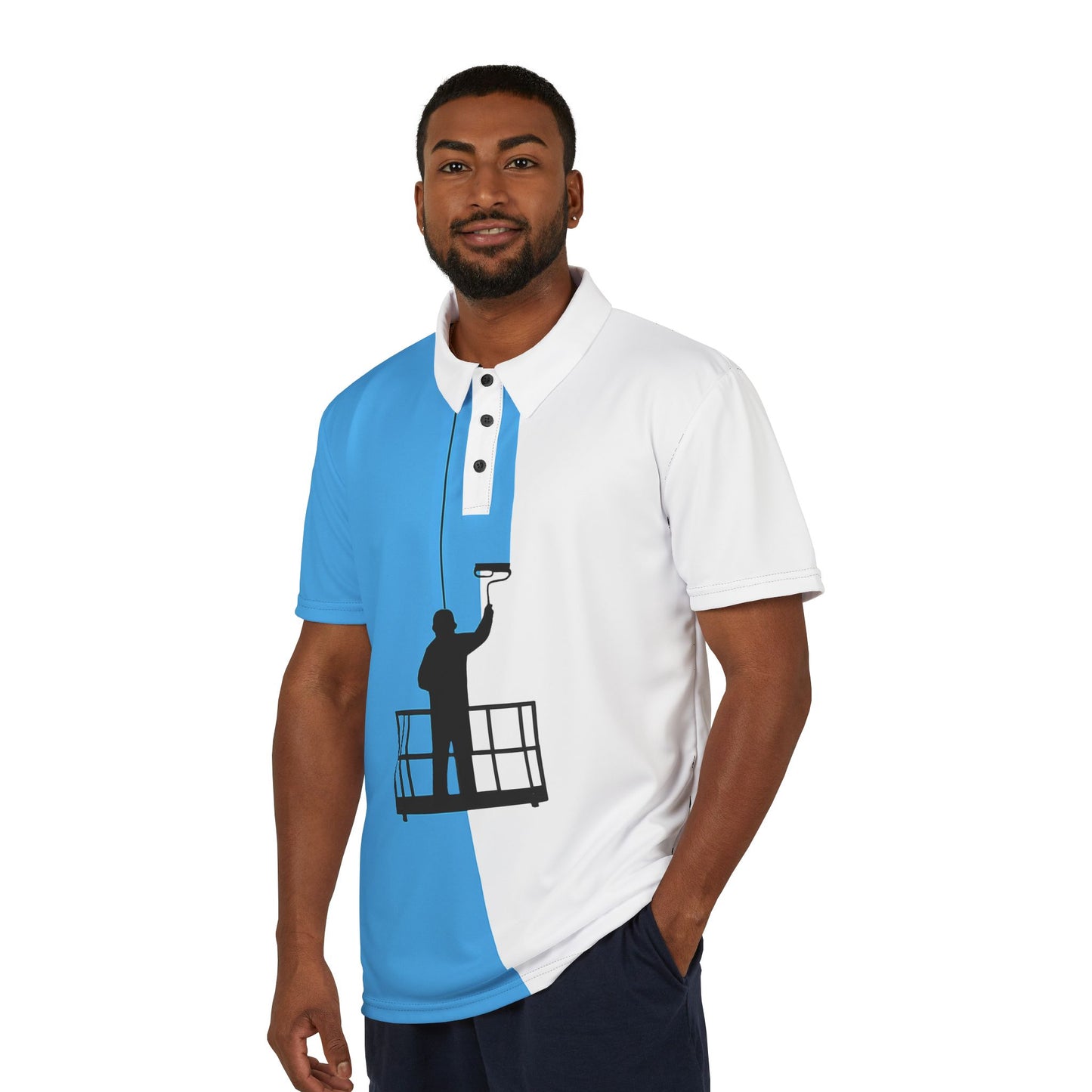 Painter's Unisex Polo Shirt - Perfect for Artists, Home Renovators, Gifts for DIY Enthusiasts, Summer