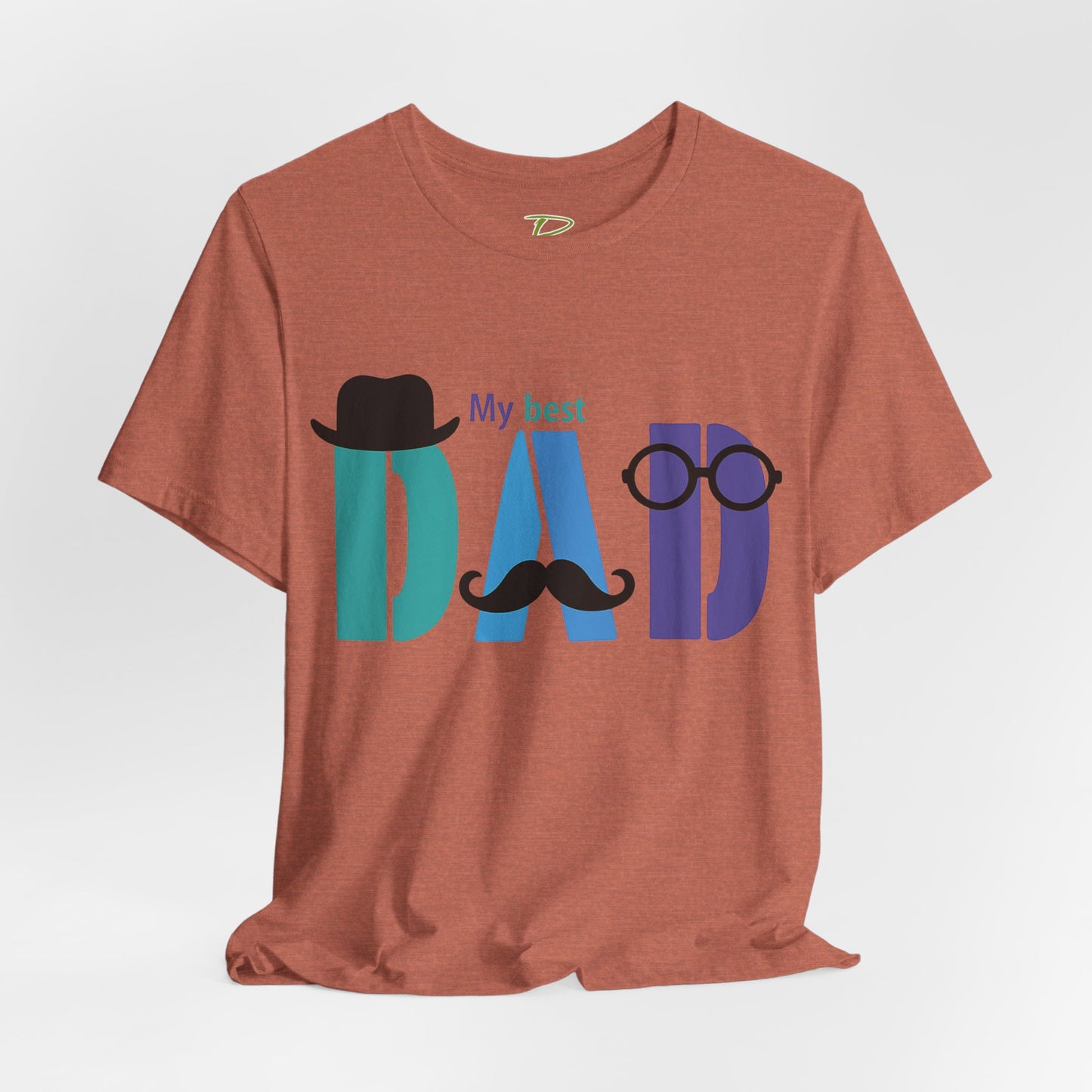My Best Dad Tee, Father's Day Gift, Dad Shirt, Gift for Dad, Casual Wear, Birthday Gift for Dad