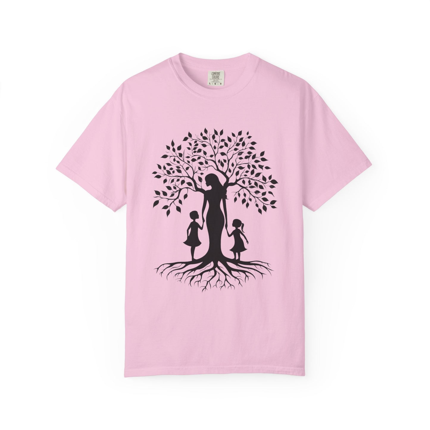 Nature-Inspired T-Shirt with Mom and Kids Design - Mother's day Gift - Birthday Gift