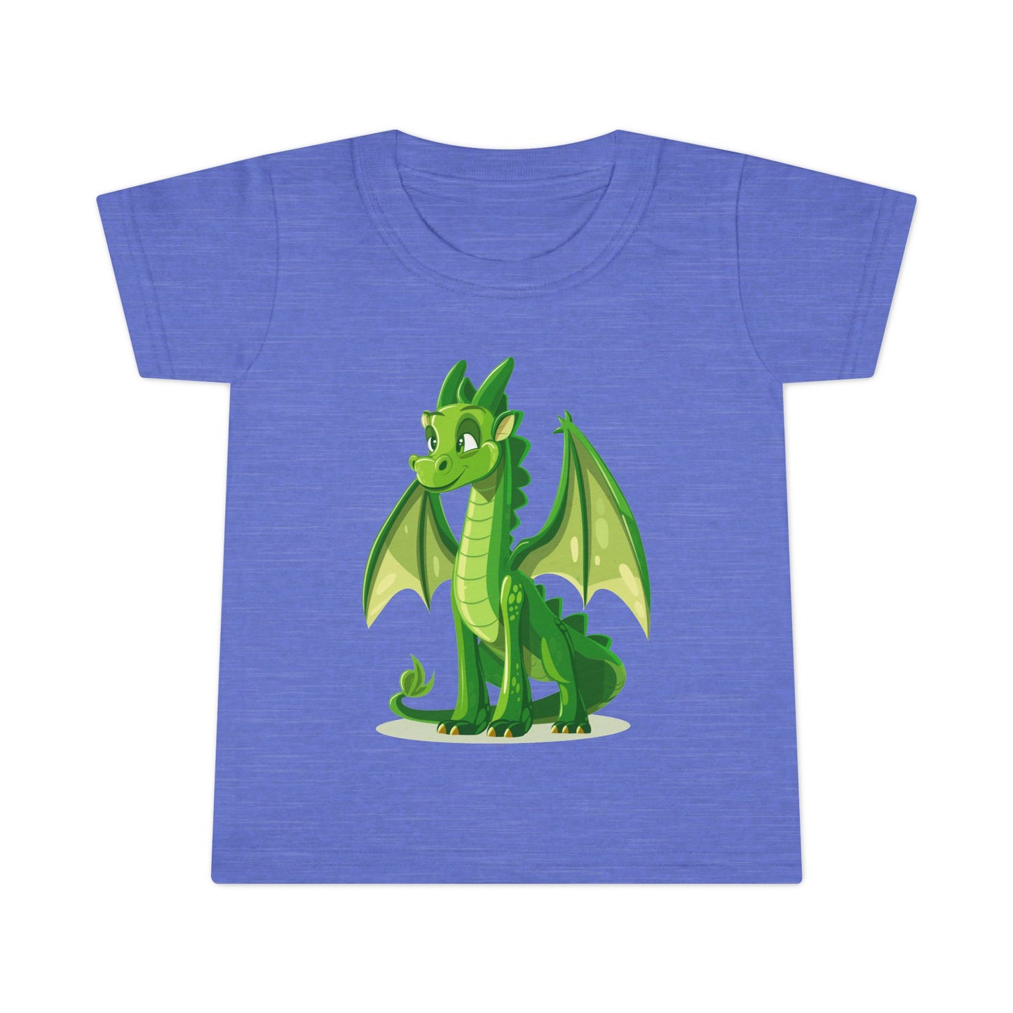 Cute Green Dragon Toddler T-Shirt - Adorable Kids Tee for Playtime and Parties - Unisex Toddler T-Shirt