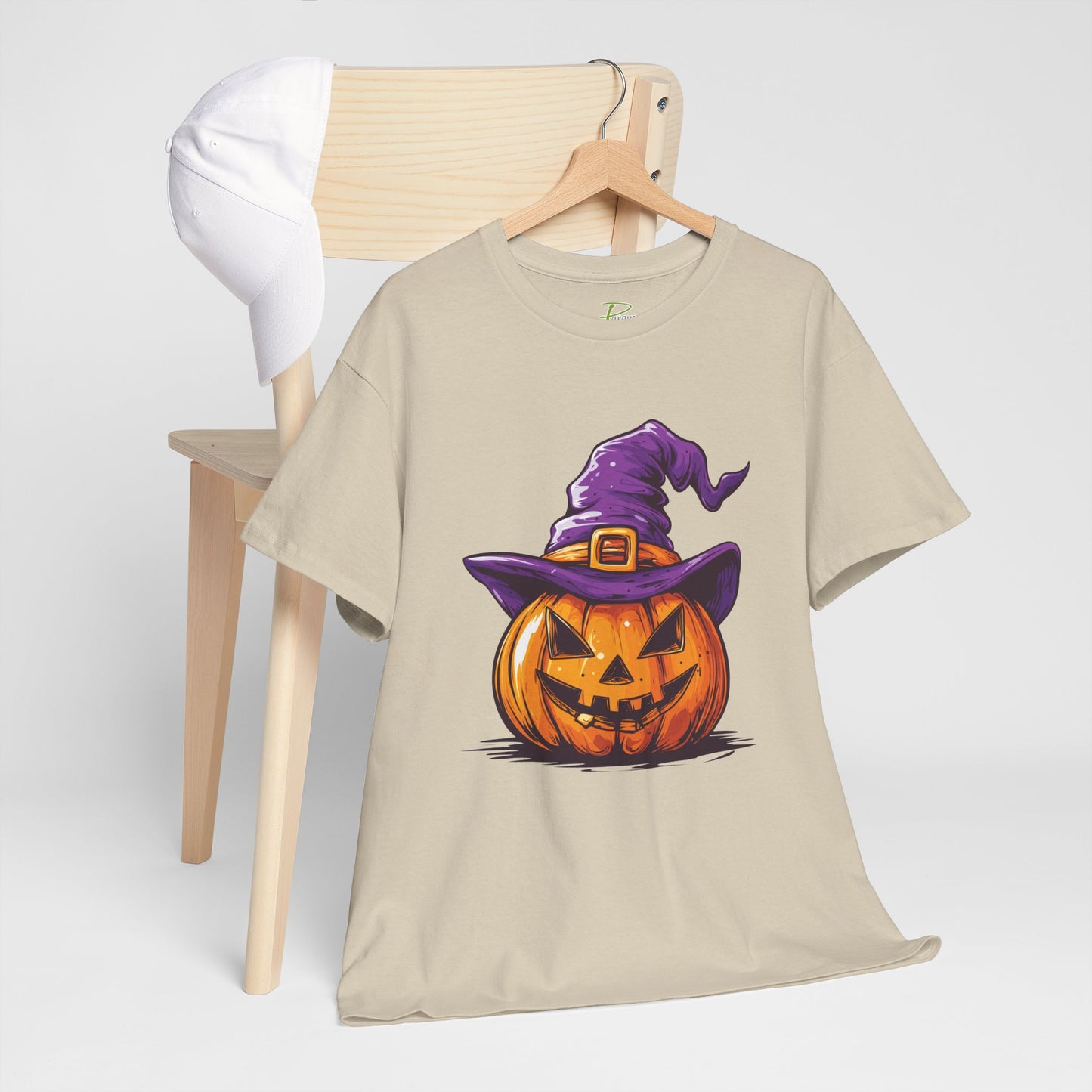 Pumpkin T-shirt - Halloween Tee - Unisex Heavy Cotton Tee - Spooky t-shirt