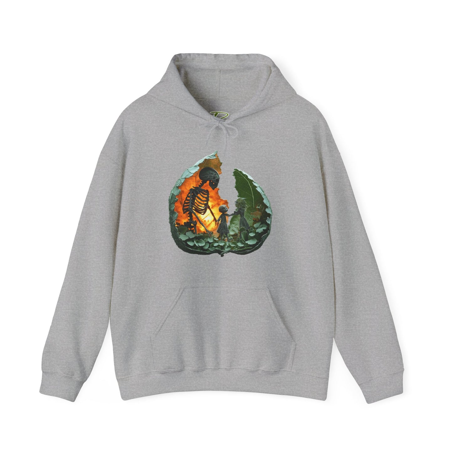 Unisex Heavy Blend™ Hooded Sweatshirt - Skeleton Design Hoodie