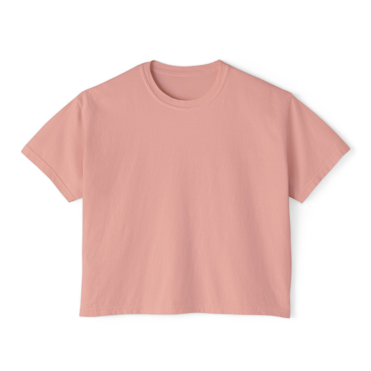 Artistic Women's Boxy Tee - Modern Graphic Top for Casual Style