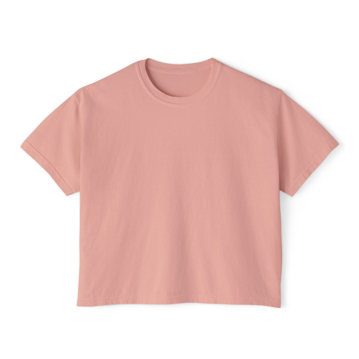 Artistic Women's Boxy Tee - Modern Graphic Top for Casual Style