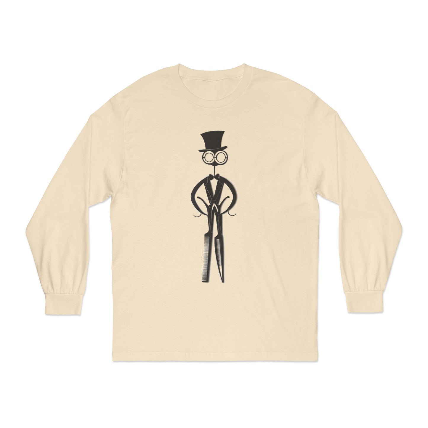 Barber Art Long Sleeve Tee - Unisex Classic Long Sleeve T-Shirt