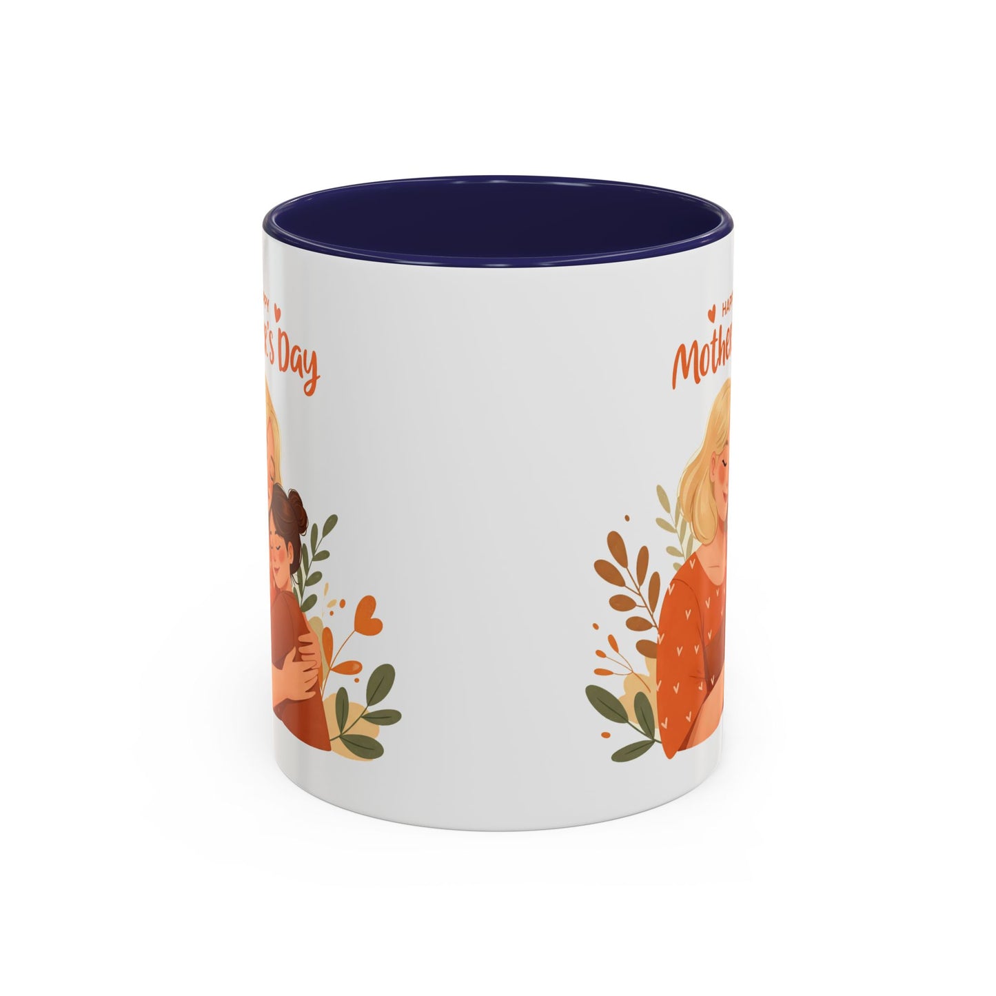 Happy Mother's Day Accent Coffee Mug - 11oz & 15oz, Perfect Gift for Moms
