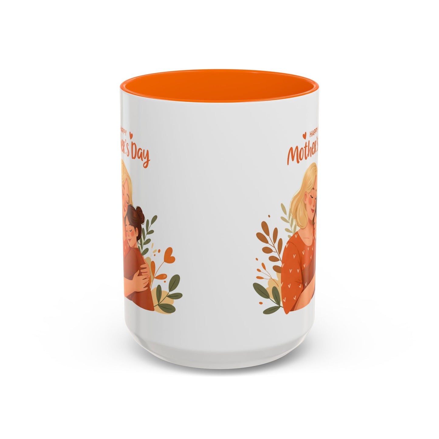 Happy Mother's Day Accent Coffee Mug - 11oz & 15oz, Perfect Gift for Moms