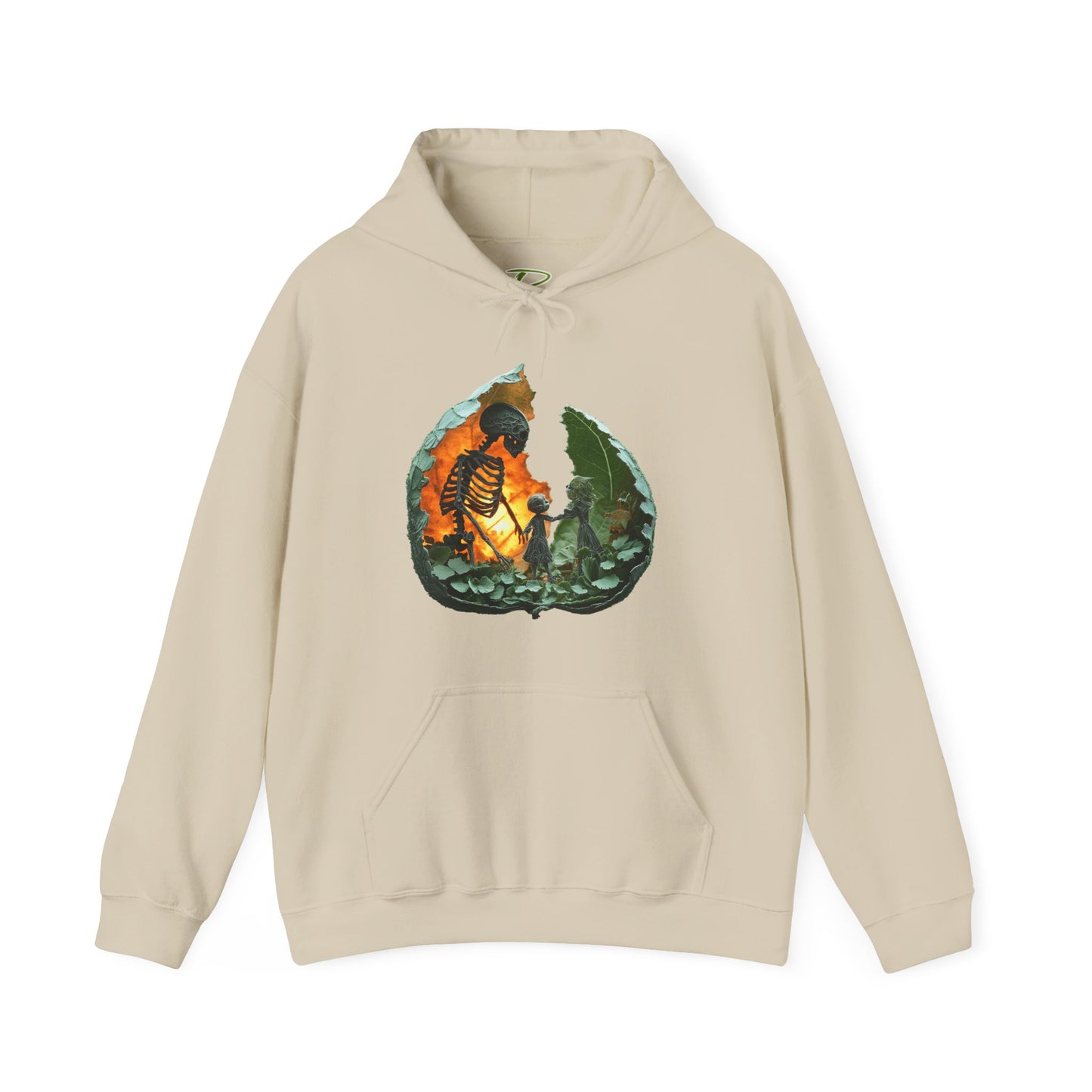 Unisex Heavy Blend™ Hooded Sweatshirt - Skeleton Design Hoodie