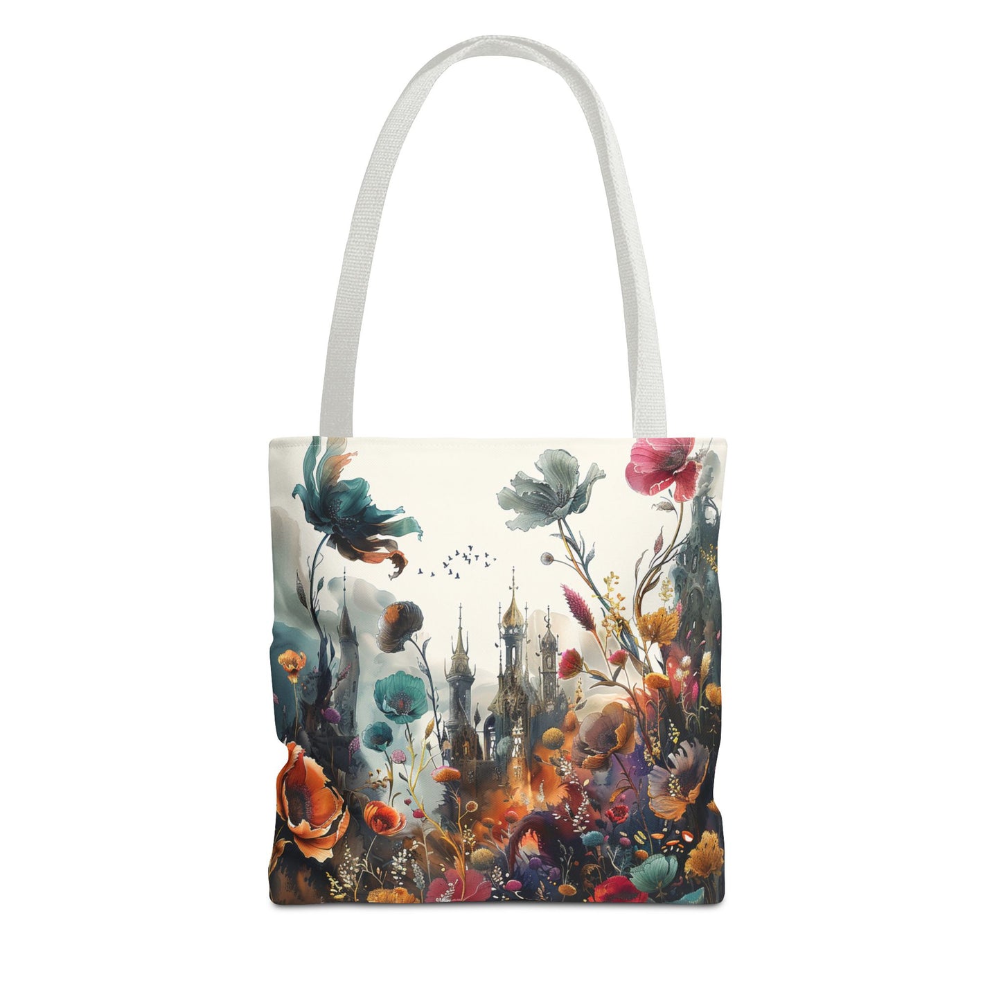 Nature and Castle Tote Bag - Two side print