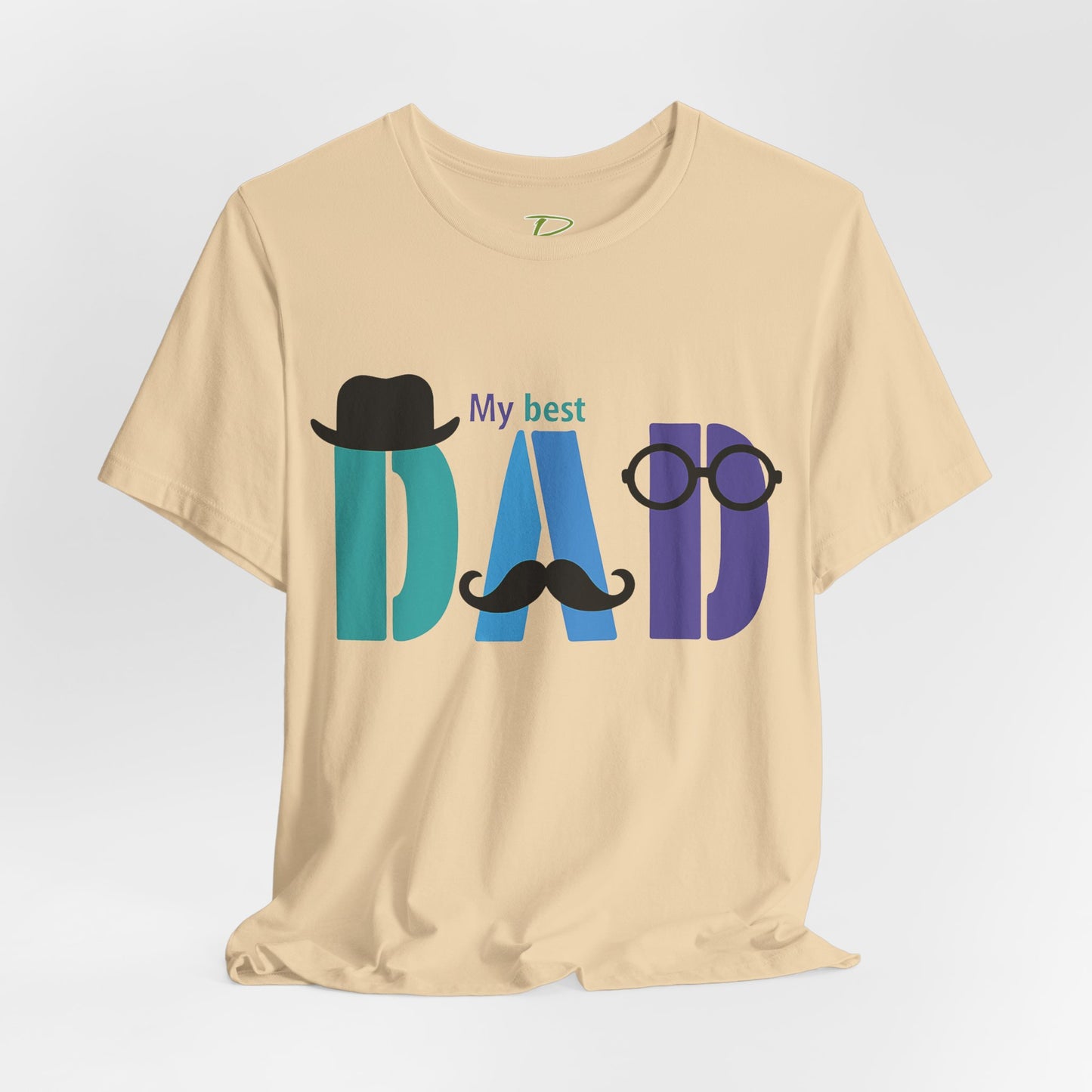 My Best Dad Tee, Father's Day Gift, Dad Shirt, Gift for Dad, Casual Wear, Birthday Gift for Dad