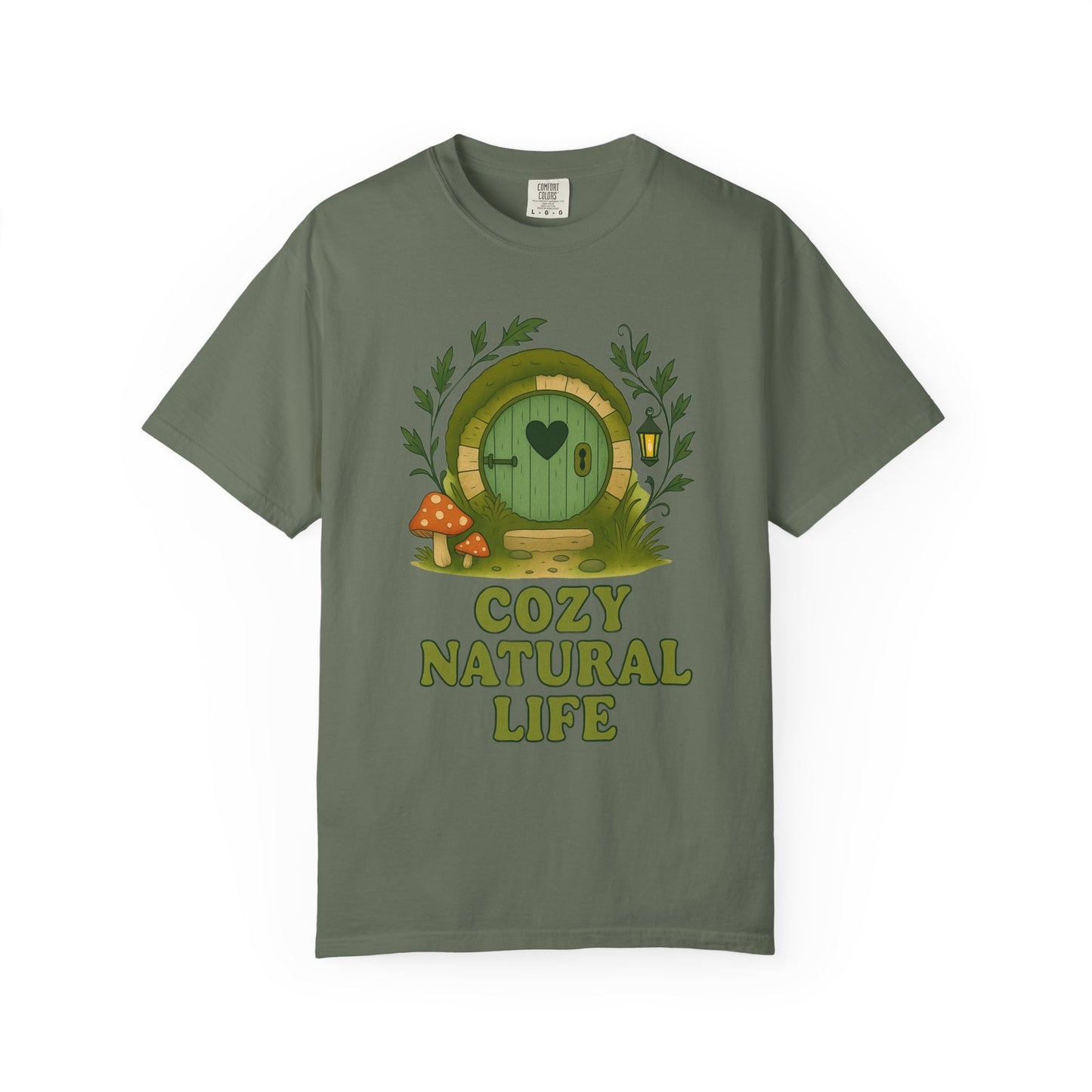 Cozy Natural Life T-Shirt, Eco-Friendly Tee, Nature Lover Shirt, Unique Gift for Adventurers, Casual Wear for All Seasons