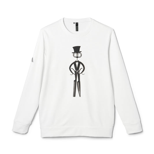Adidas Unisex Fleece Crewneck Sweatshirt – Barber Art Edition Sweatshirt
