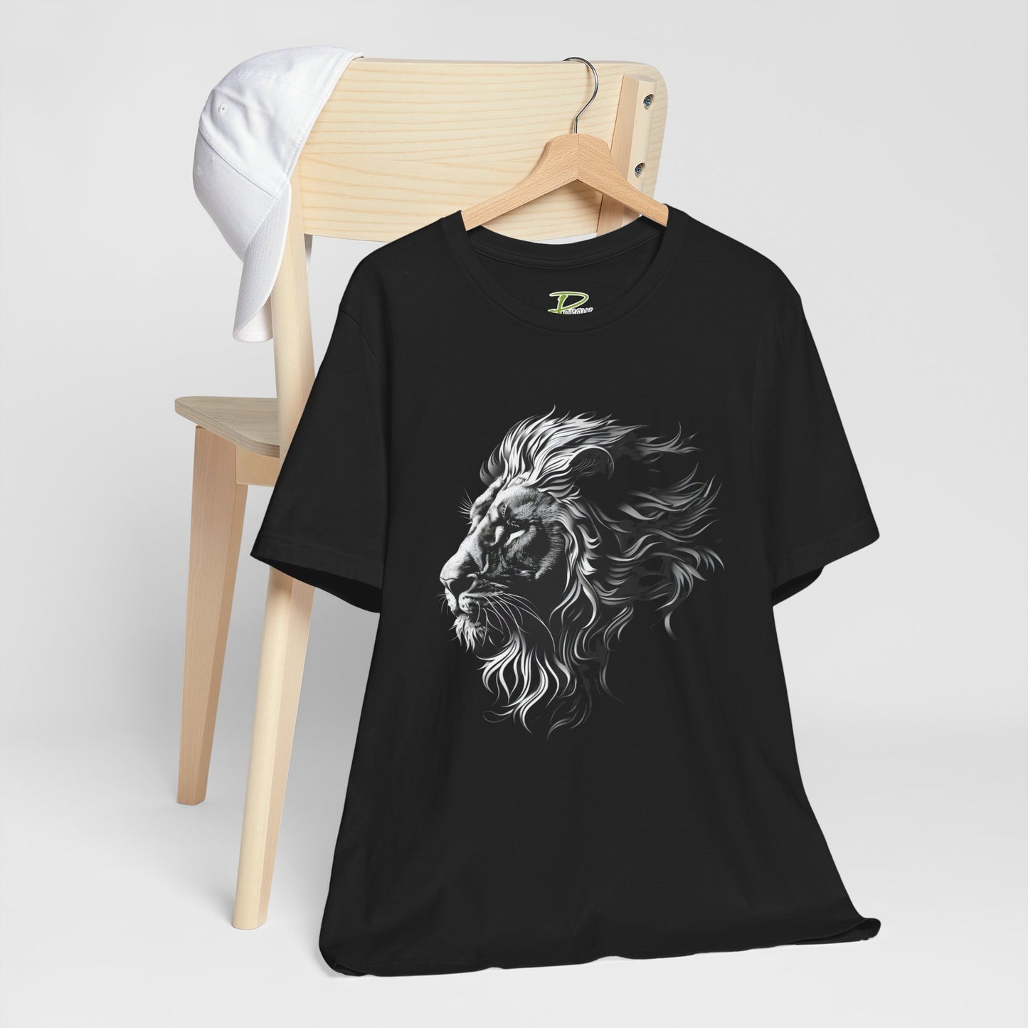Regal Silver 3D Lion T-Shirt