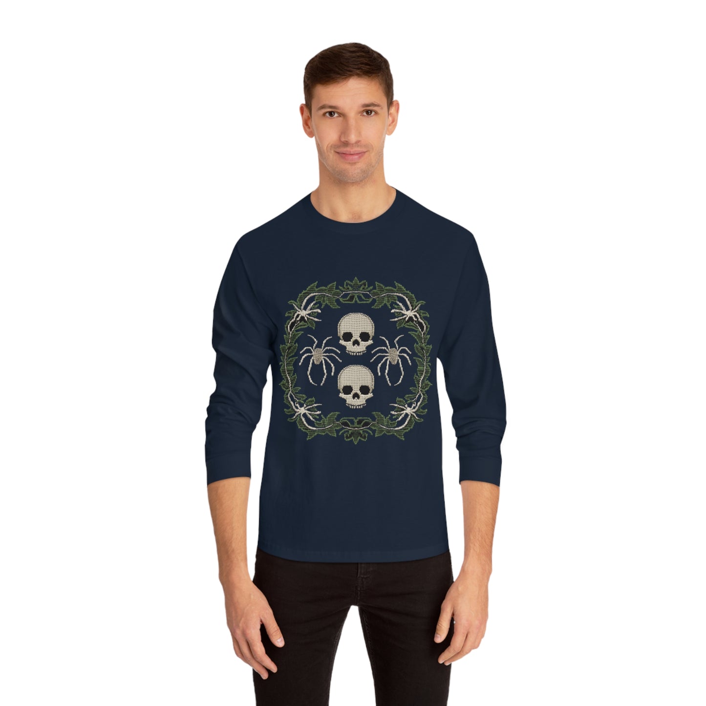 Halloween Unisex Classic Long Sleeve Shirt - Spooky Long Sleeve Tee